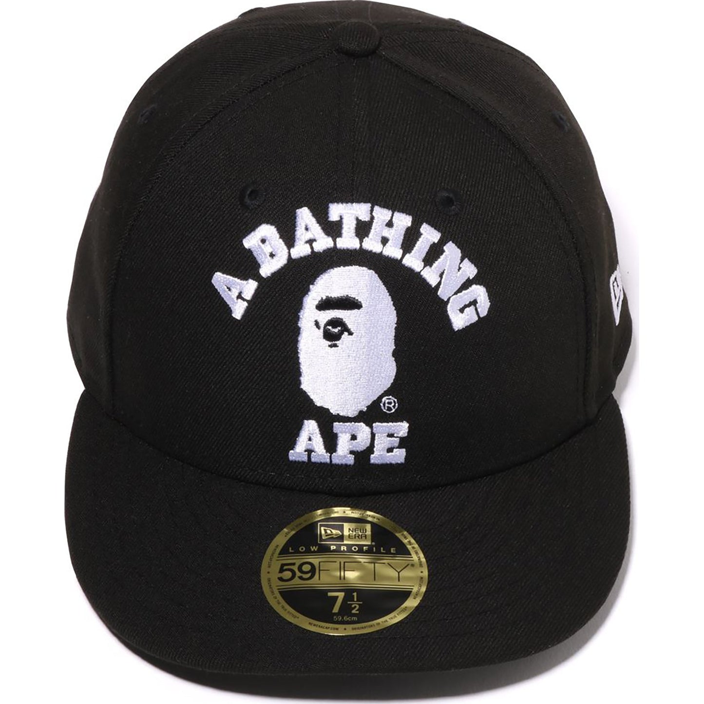 Casquette universitaire New Era 59FIFTY à profil bas pour homme