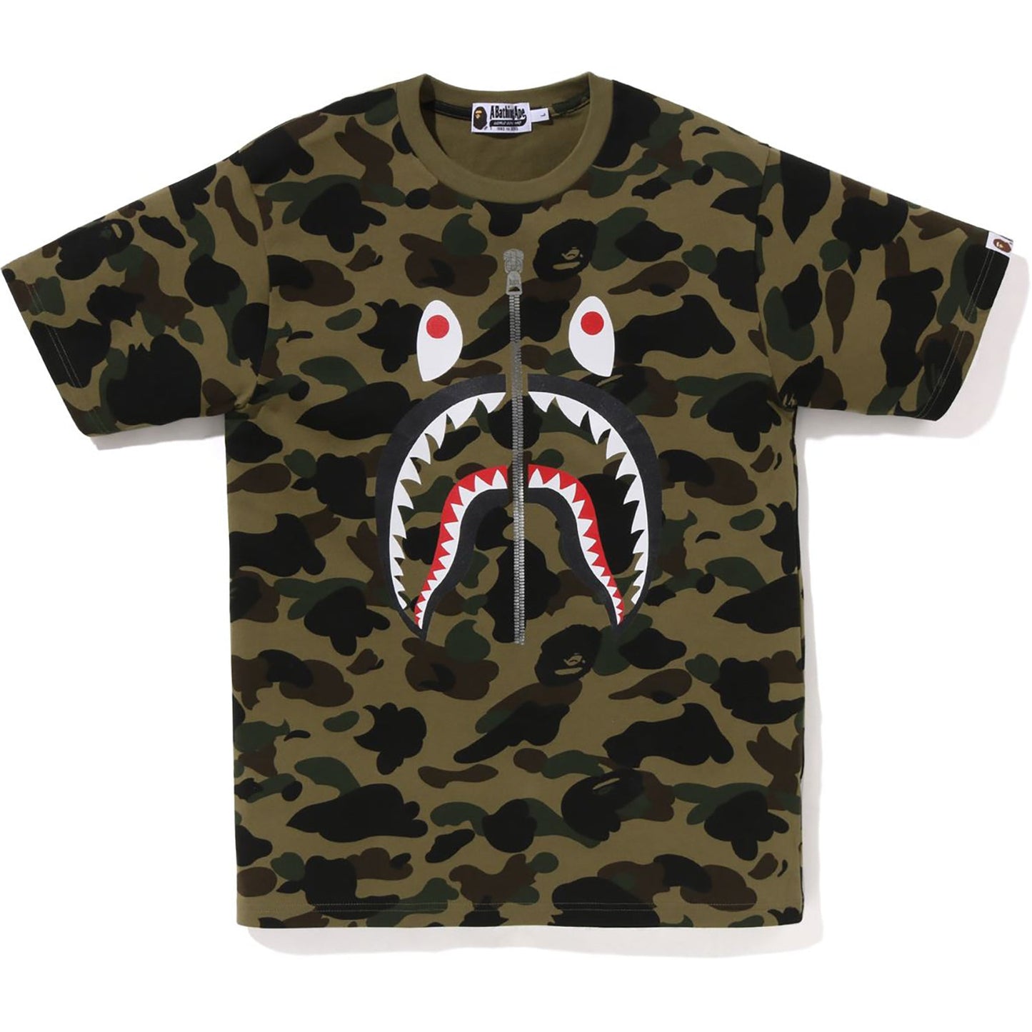 1ER T-SHIRT CAMOUFLAGE SHARK HOMME