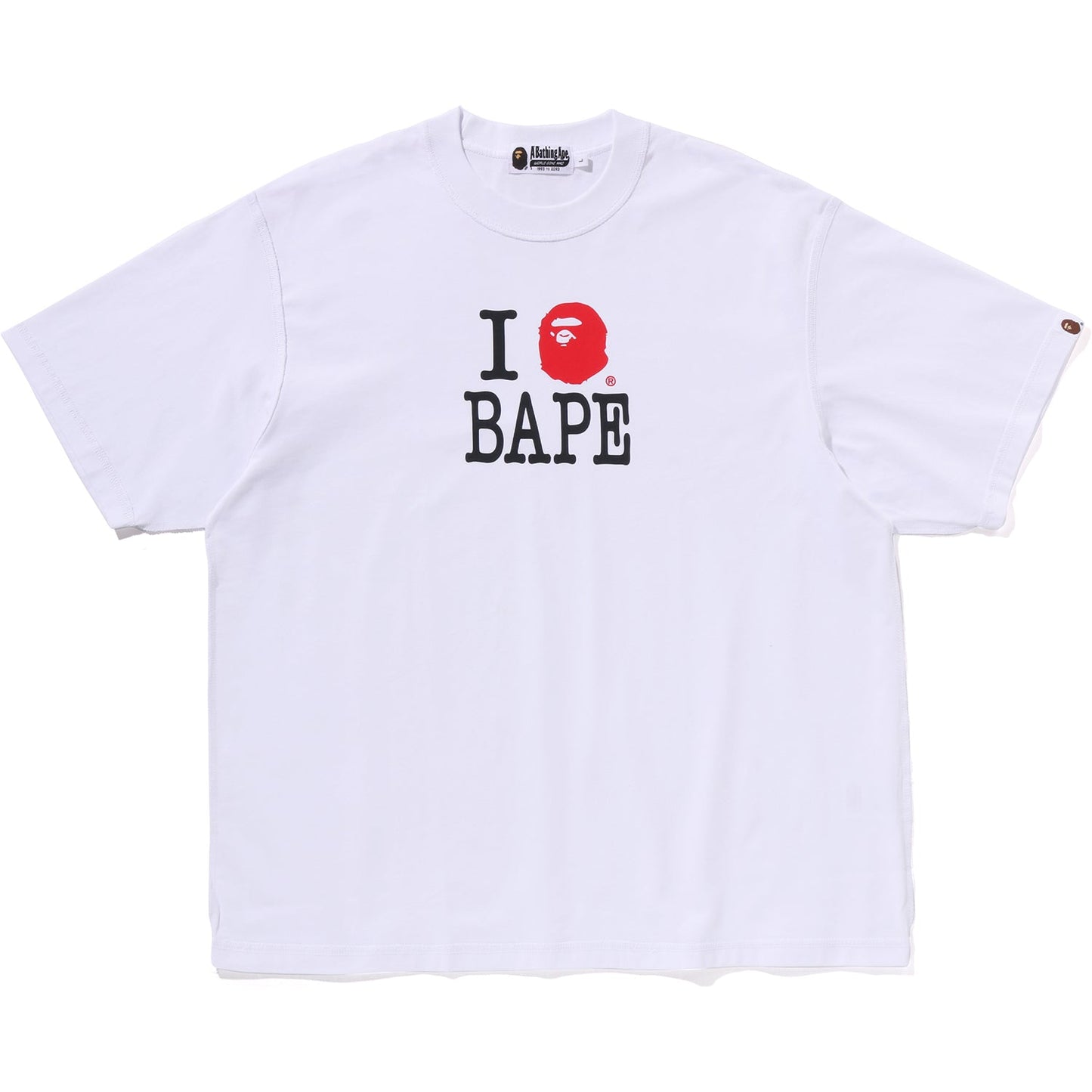 BAPE LOGO INSIDE OUT RELAXED FIT TEE HERREN