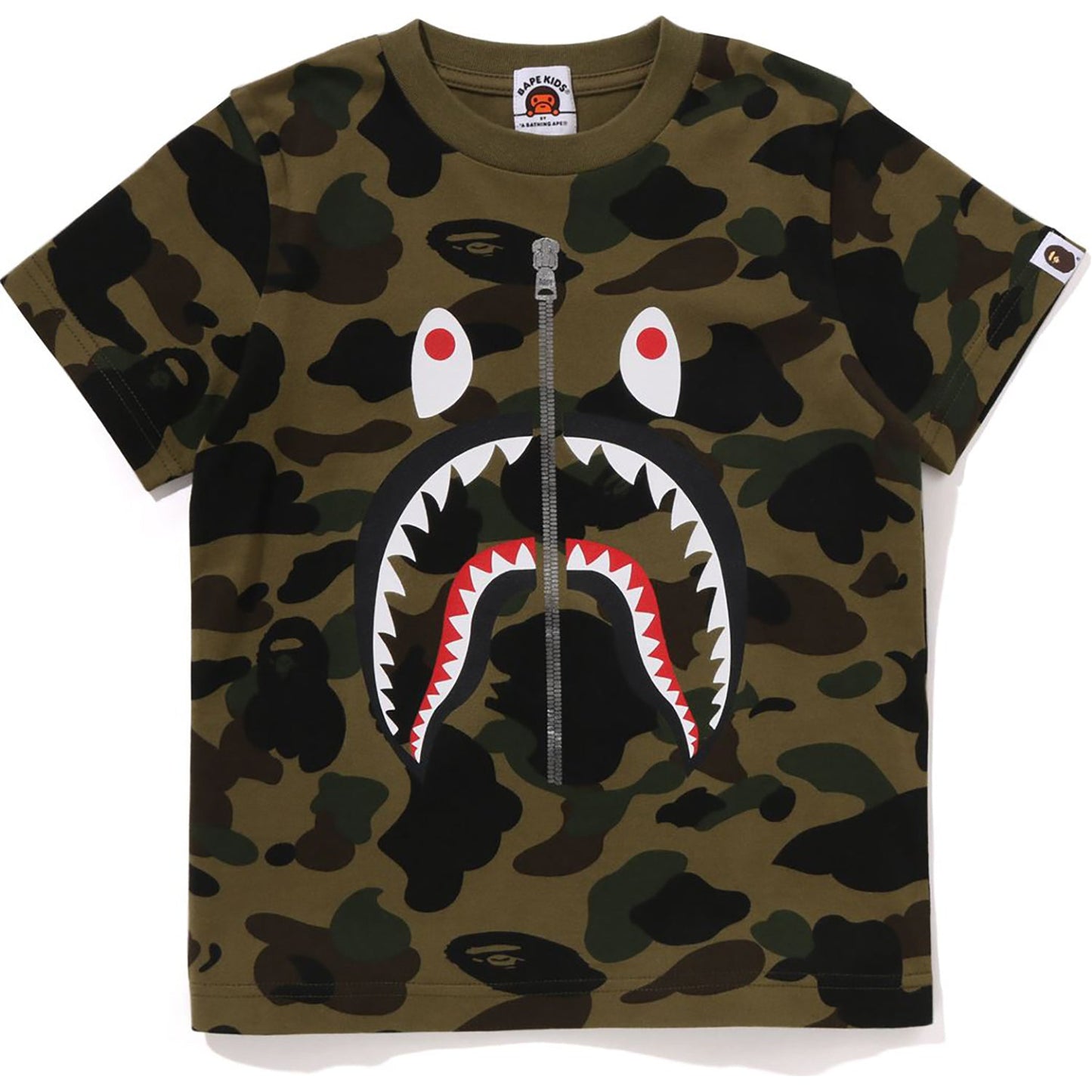 1ER T-SHIRT CAMO SHARK ENFANT