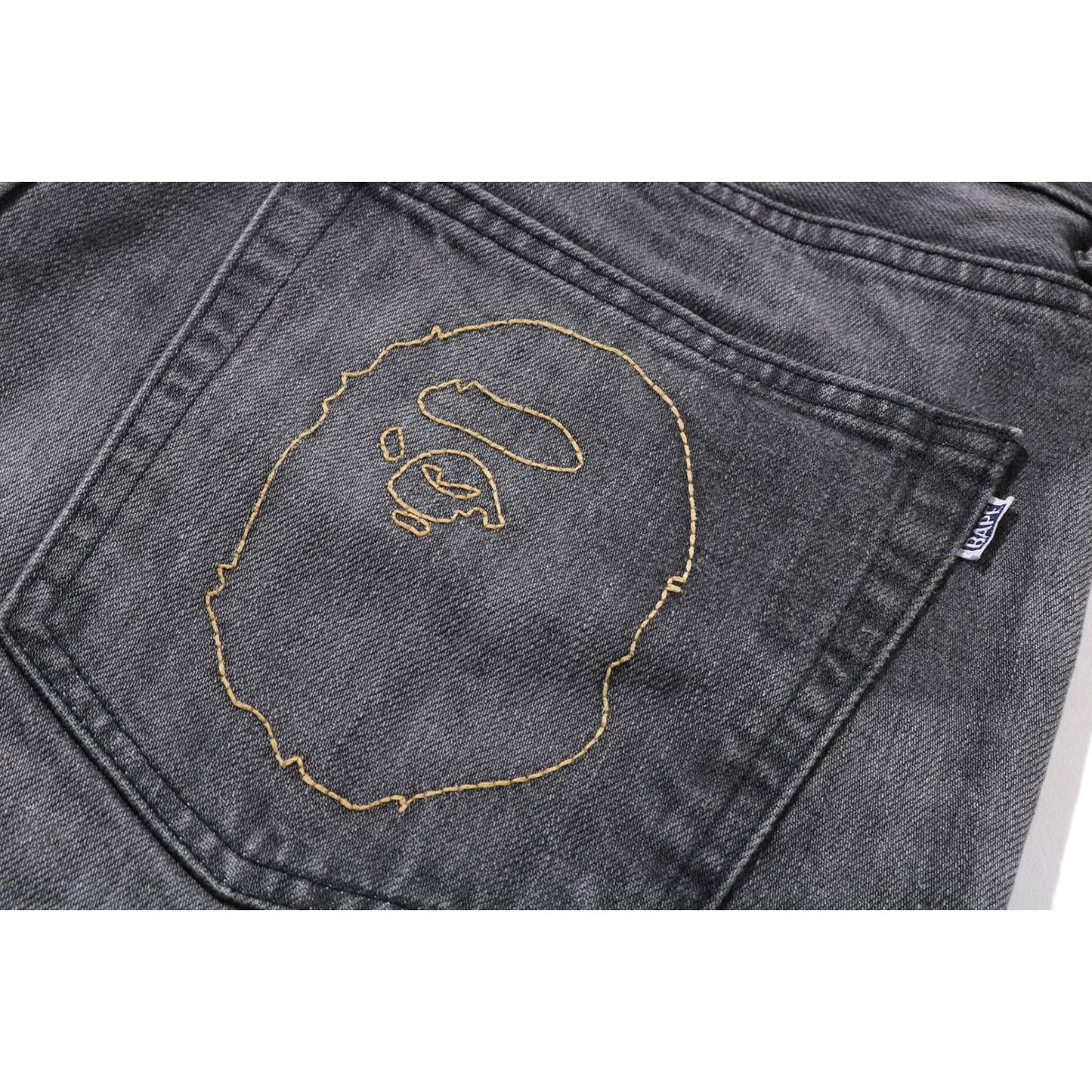 HOCHTON-GEBLEICHTE REGULAR FIT DENIM-HOSE HERREN