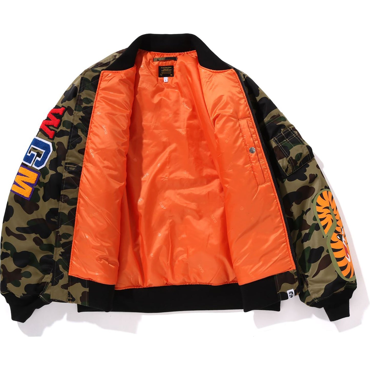 1ST CAMO SHARK MA-1 JACKE HERREN