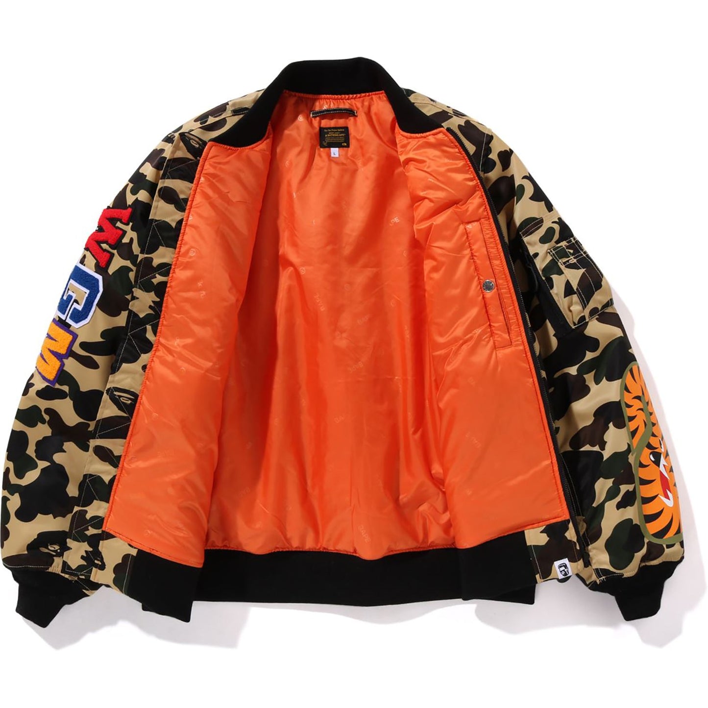 1ST CAMO SHARK MA-1 JACKE HERREN