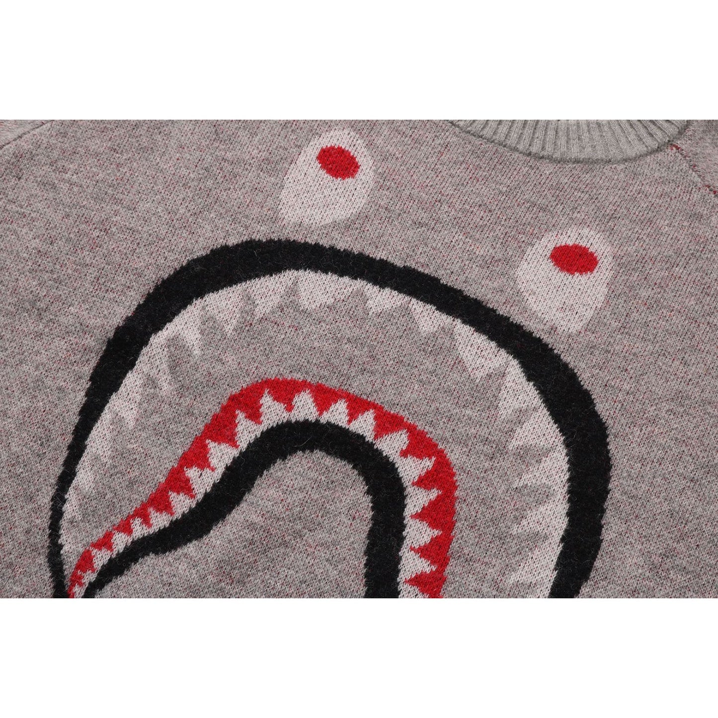 PULL EN LAINE MÉLANGÉE SHARK POUR FEMMES