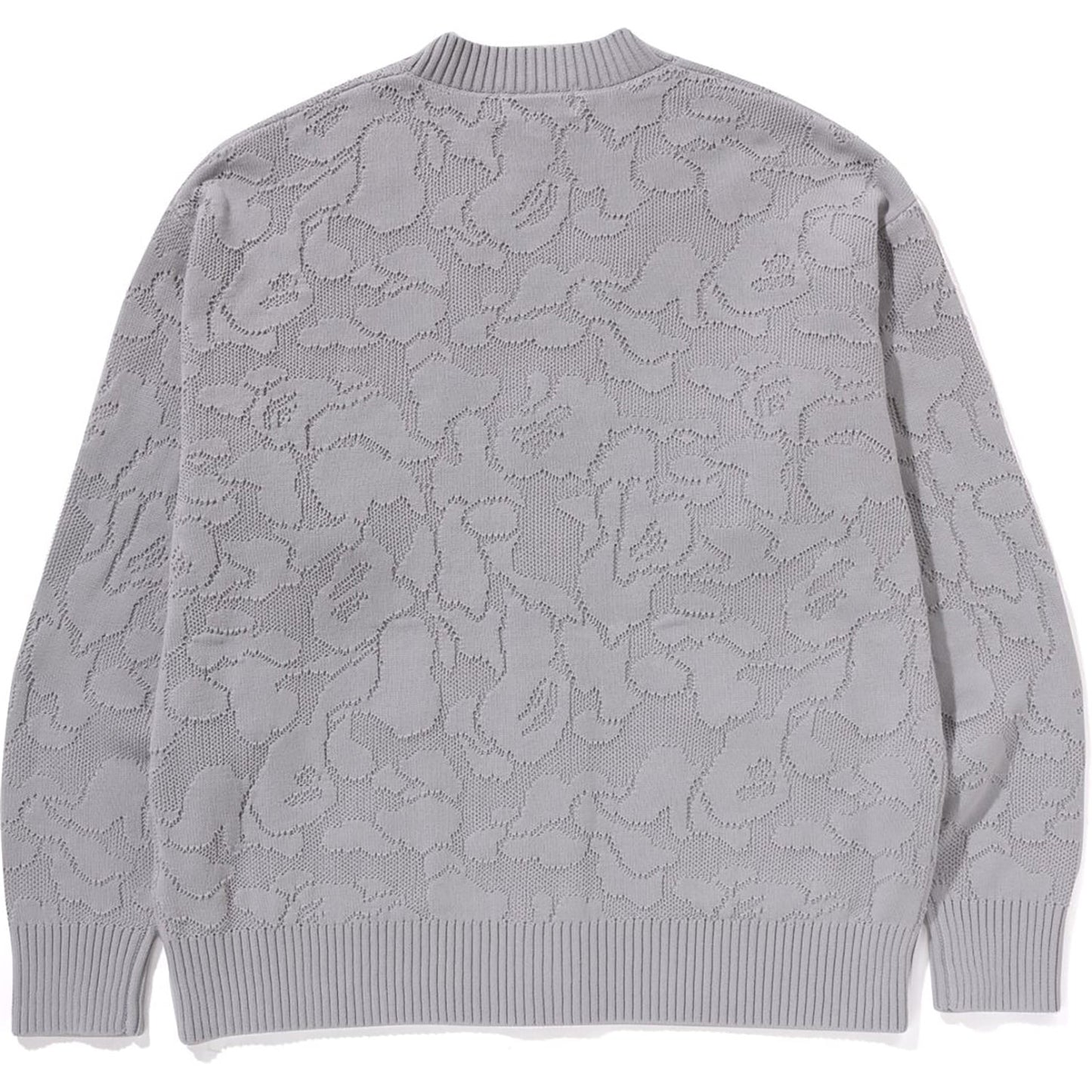 CARDIGAN UNI CAMOUFLAGE JACQUARD ONE POINT HOMME