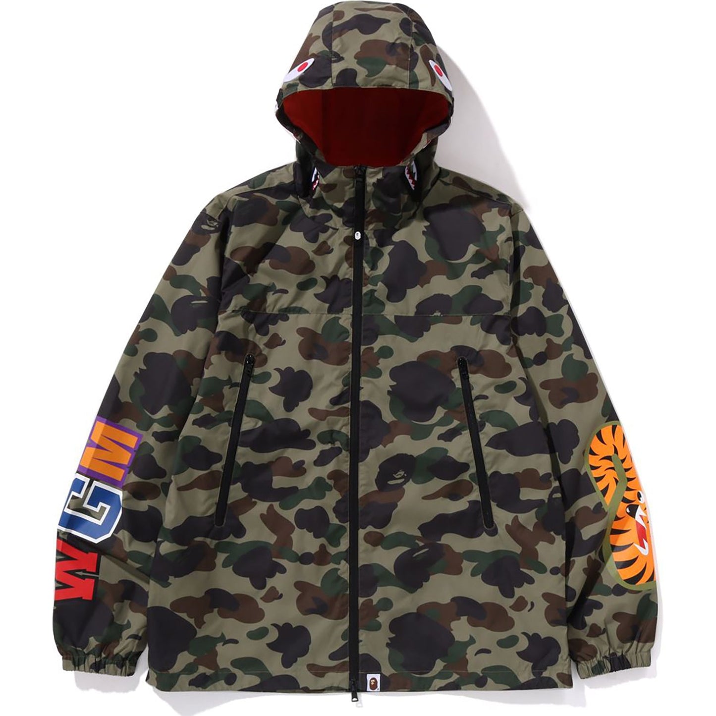 1ST CAMO SHARK HOODIE JACKE HERREN