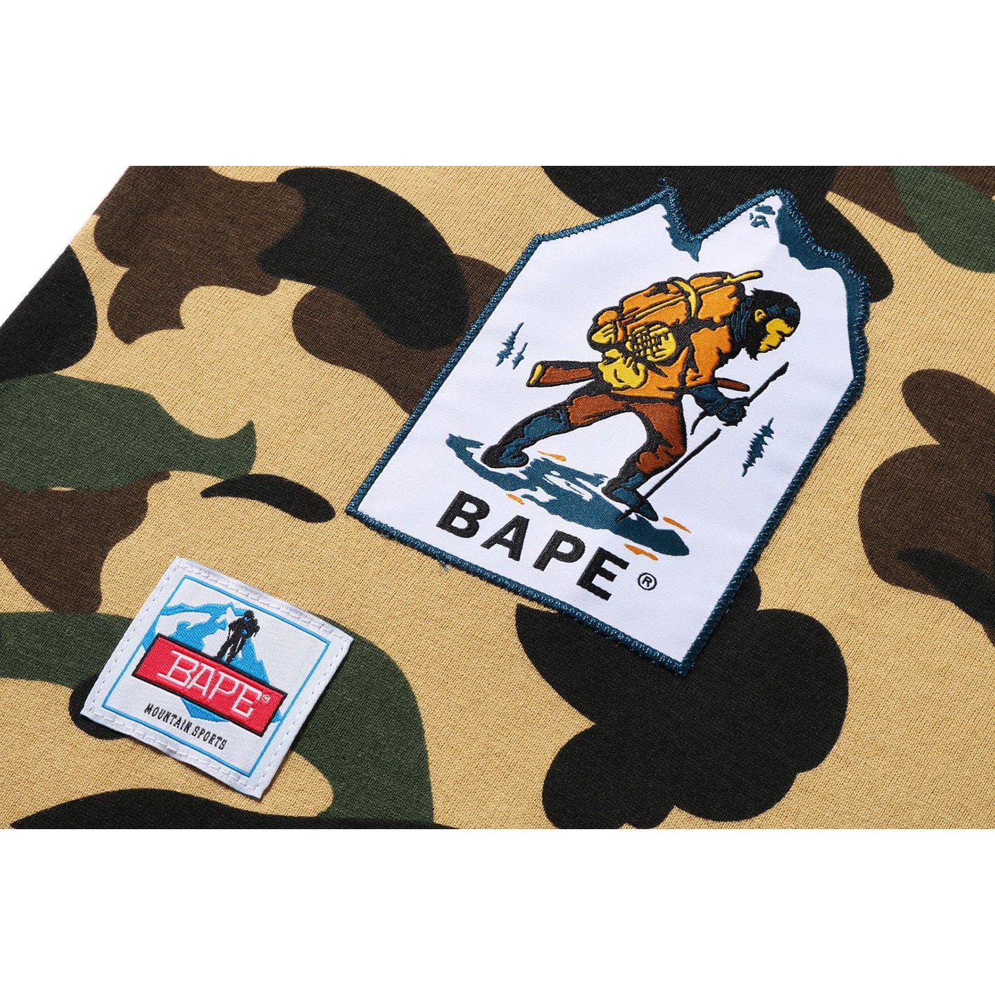 MULTI LABEL 1ST CAMO L/S TEE DAMEN