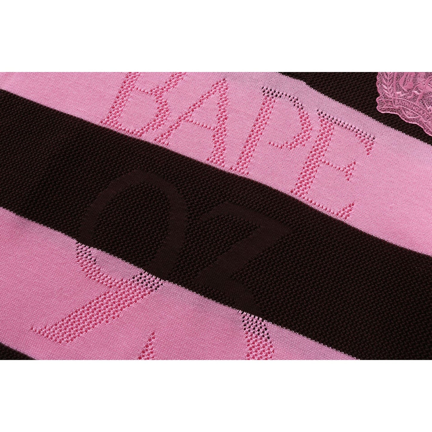 JACQUARD MULTI LOGO STRIPE RELAXED FIT LS TEE HERREN