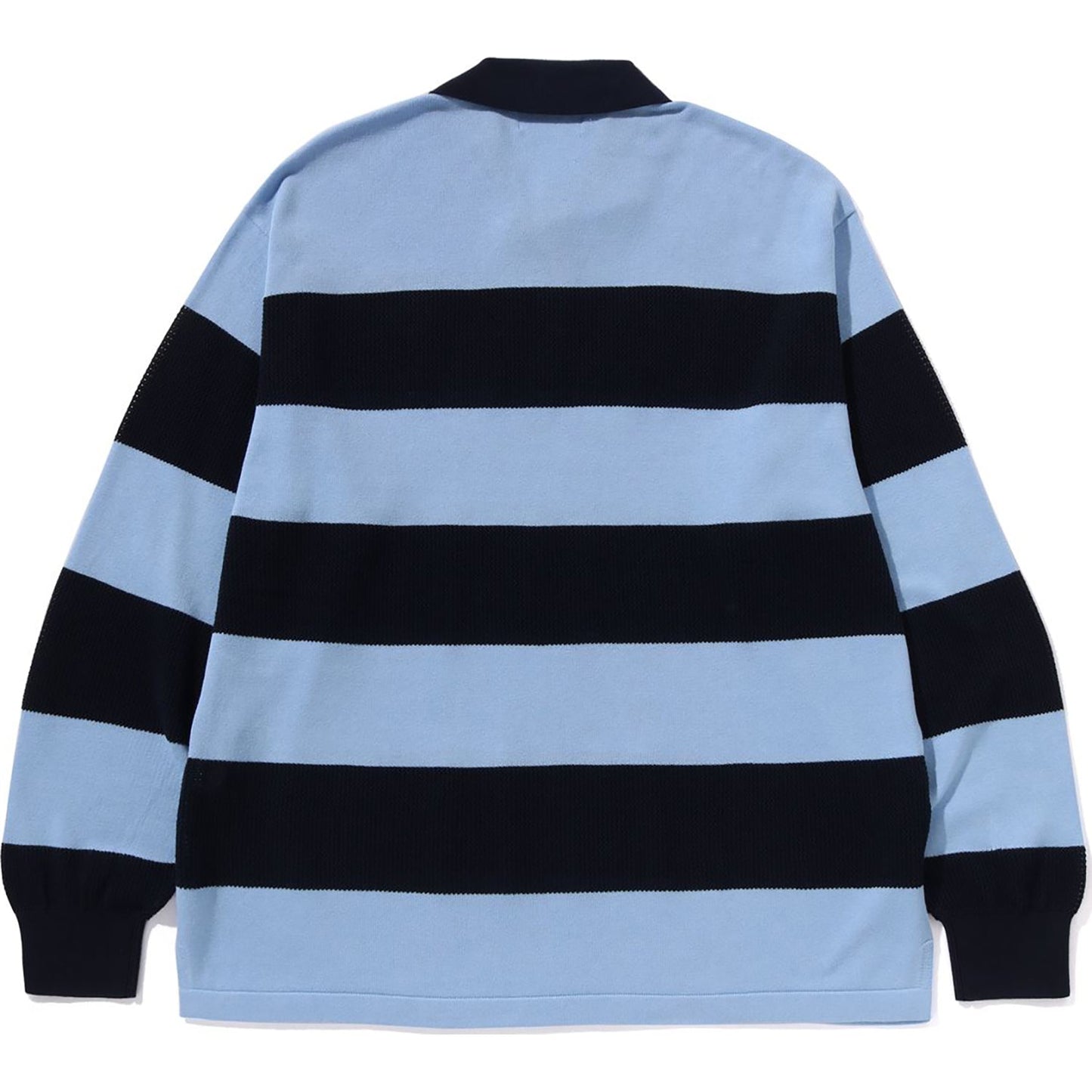 JACQUARD MULTI LOGO STRIPE RELAXED FIT LS TEE HERREN