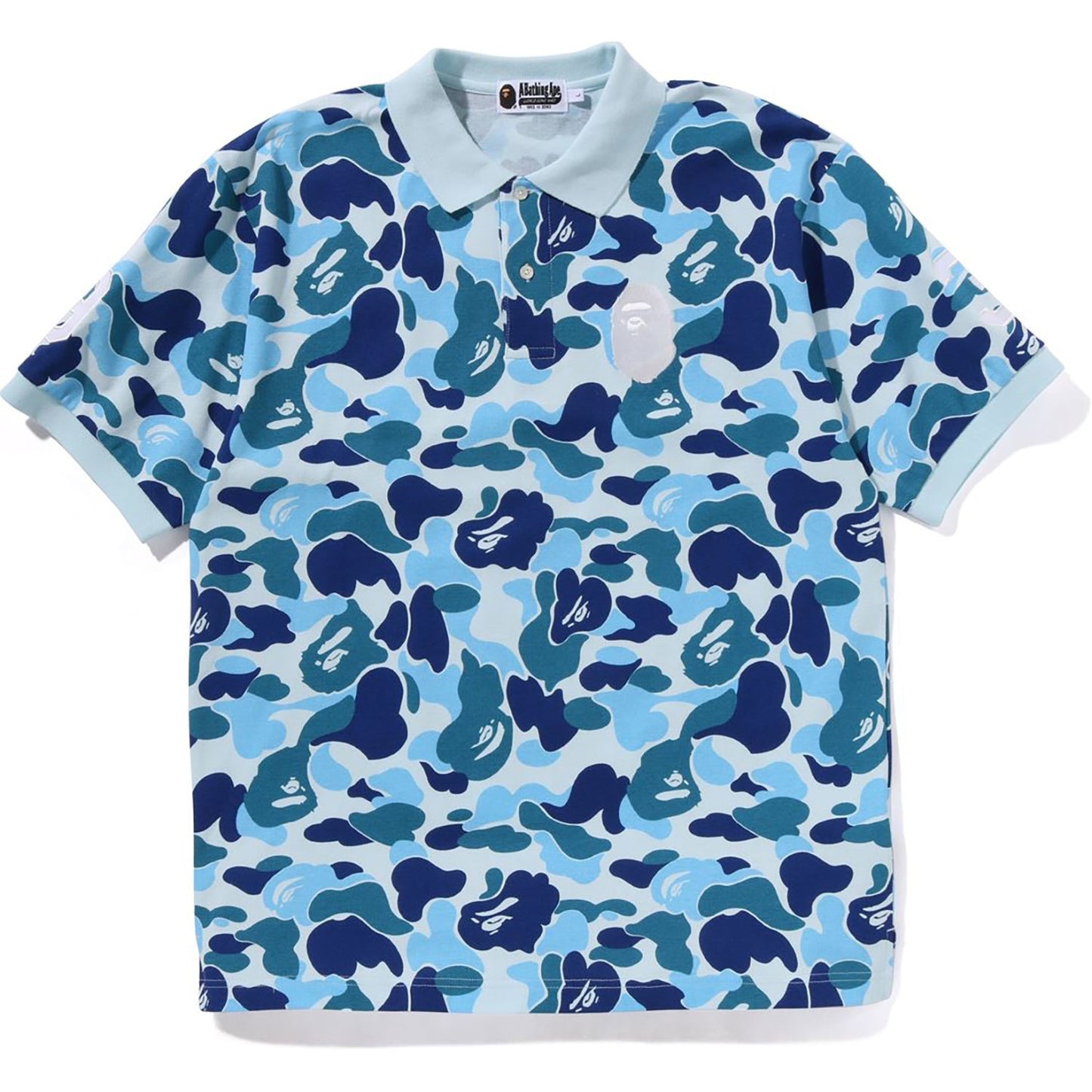ABC CAMO LARGE APE HEAD POLO RELAXED FIT HERREN