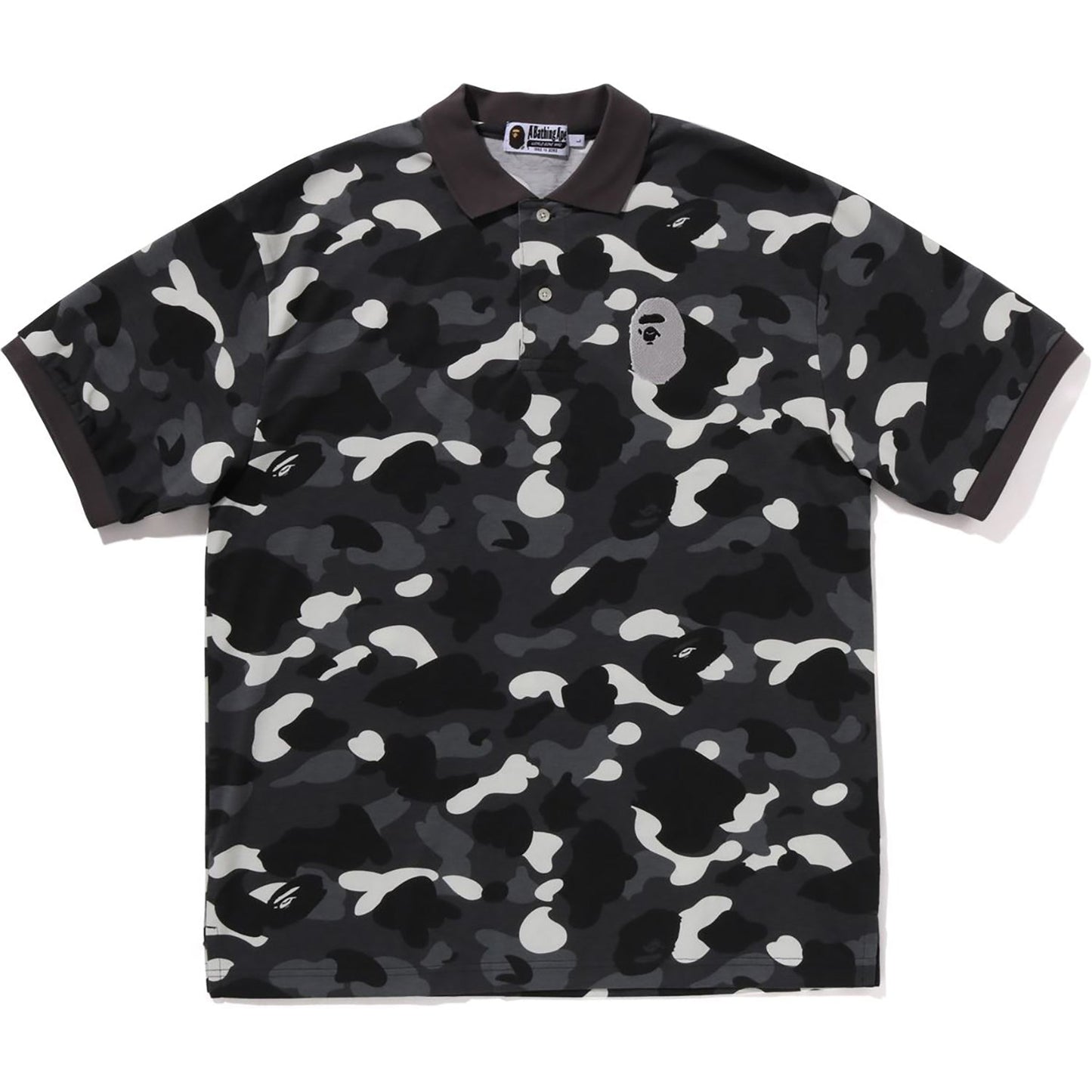 CITY CAMO LARGE APE HEAD POLO RELAXED FIT HERREN