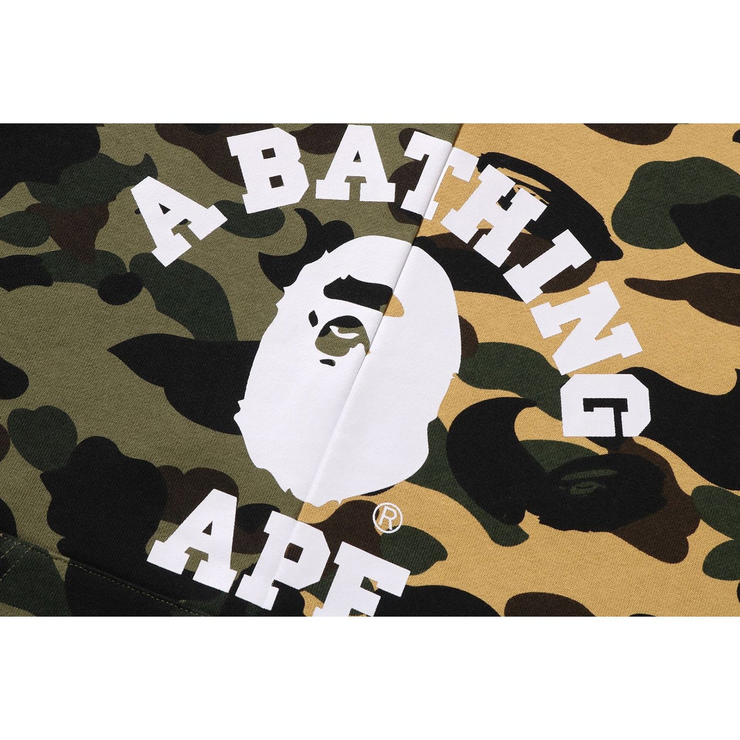 Sweat à capuche camouflage pour homme