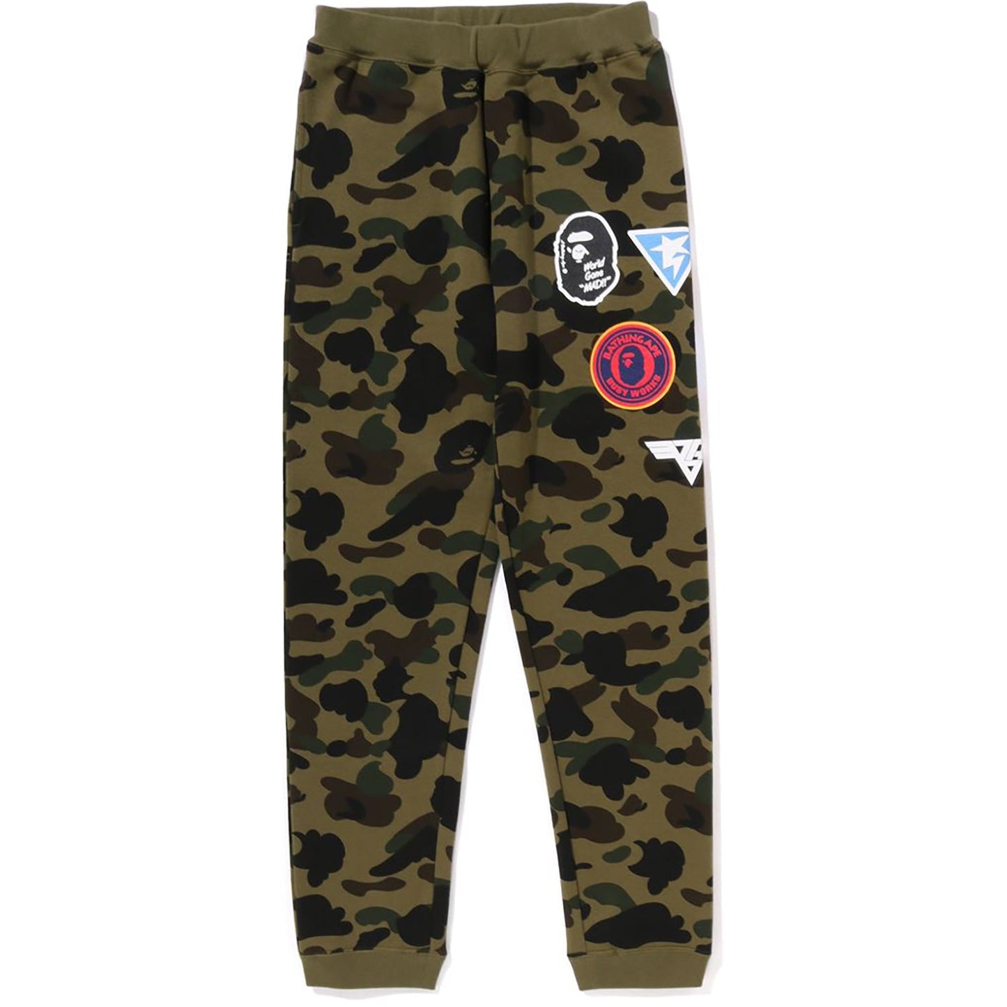 1er pantalon de survêtement imprimé camouflage pour enfants