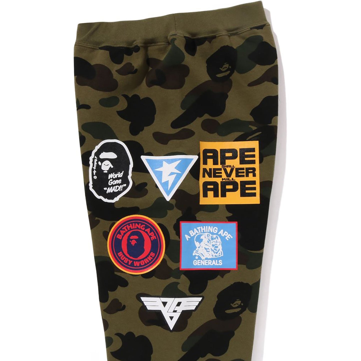 1er pantalon de survêtement imprimé camouflage pour enfants