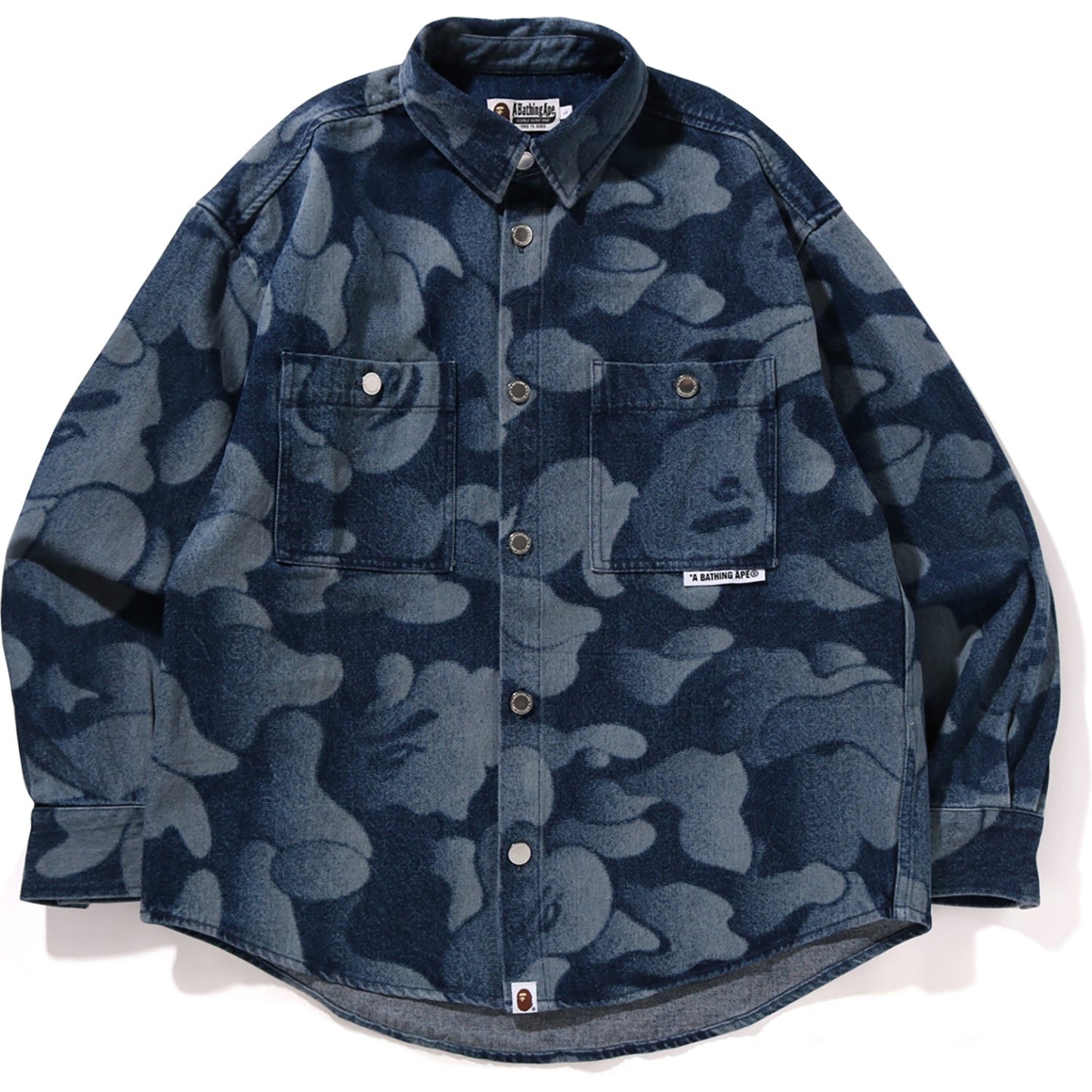 CHEMISE EN JEAN CAMOUFLAGE LASER UNIFORME POUR HOMMES