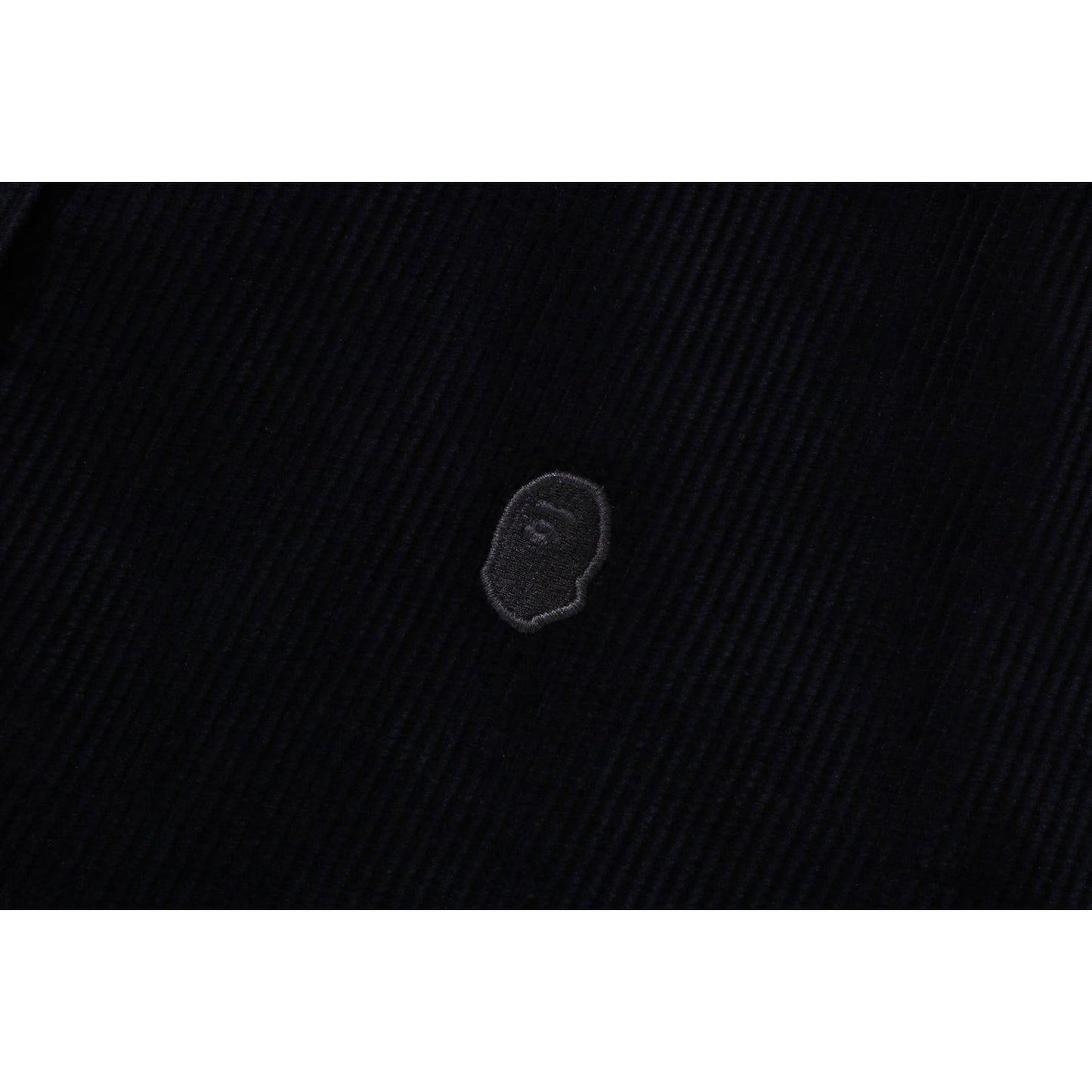 Chemise à manches longues en velours côtelé One Point pour homme