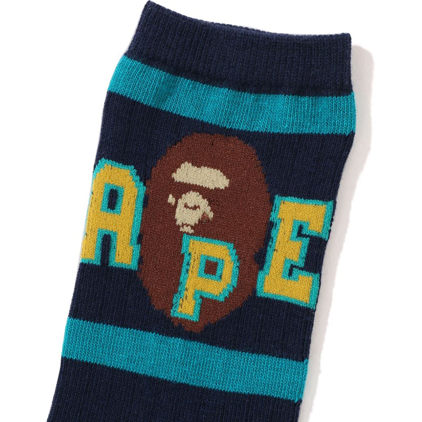 APE HEAD LINE RIB SOCKS KIDS