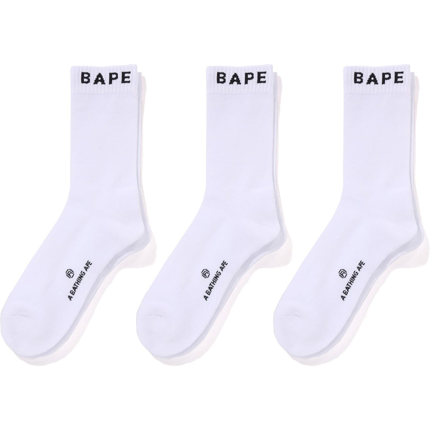 BAPE SOCKEN 3 PAAR HERREN