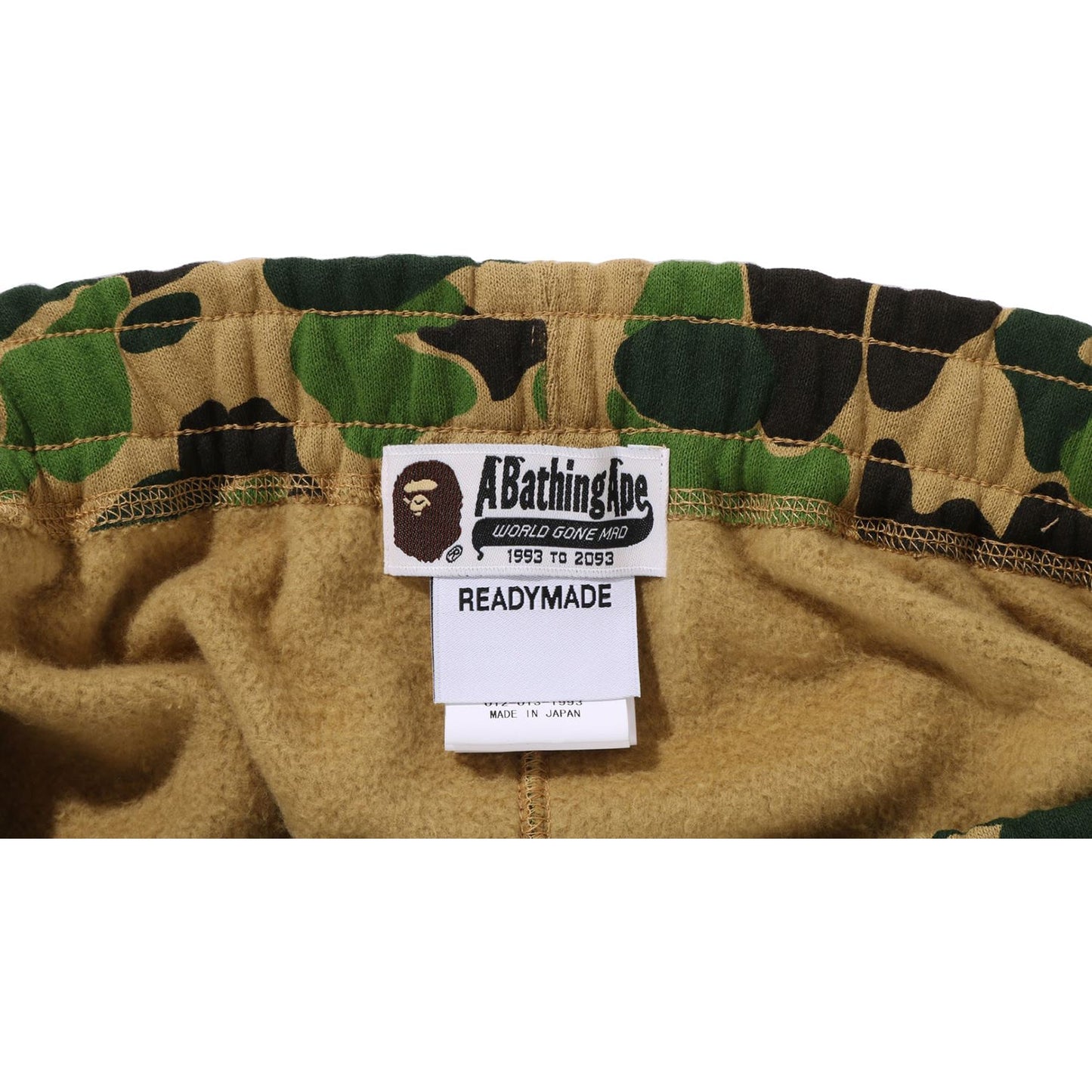 BAPE X READYMADE ABC CAMO EAGLE WIDE SWEATSHORTS HERREN