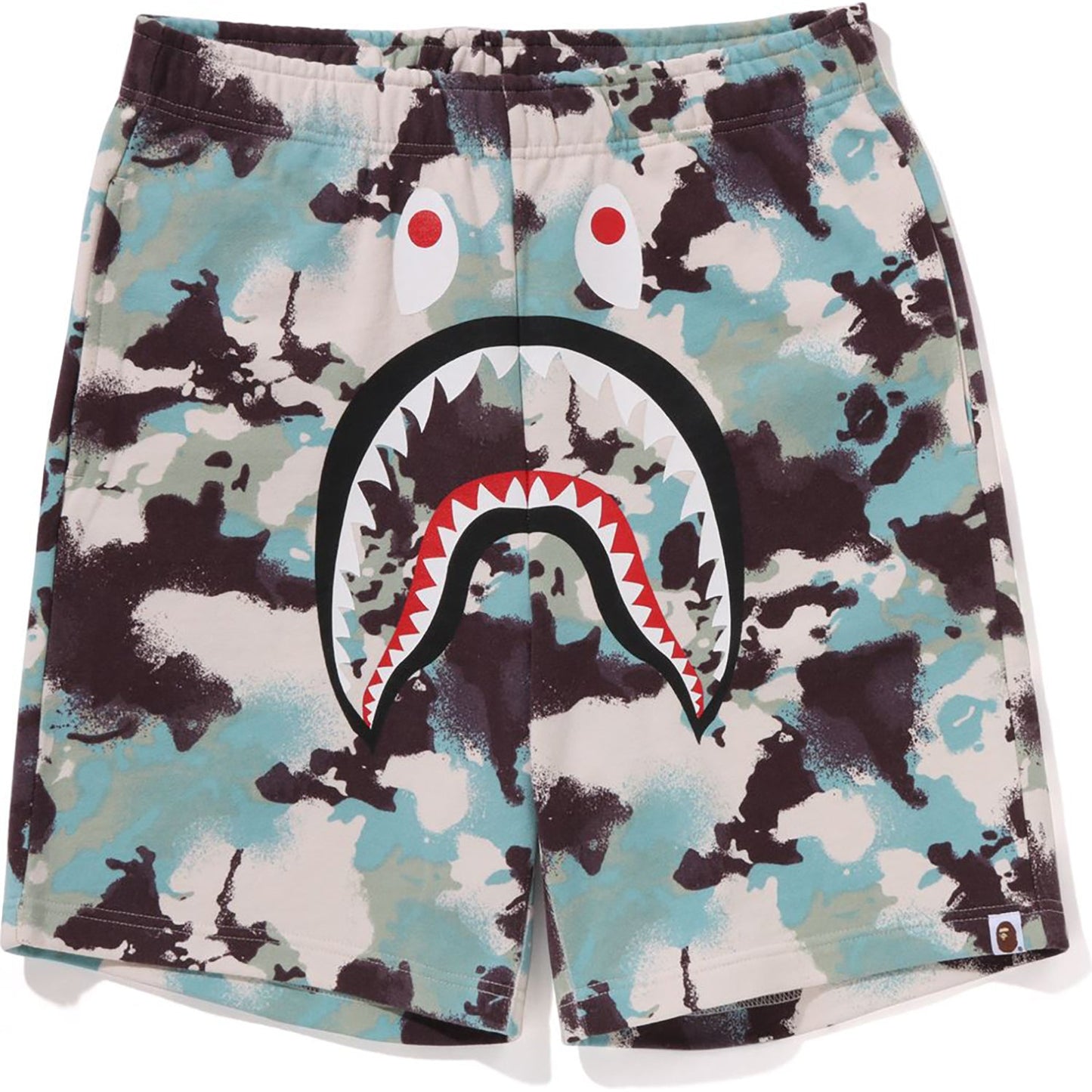 SHORT DE SPORT MAP CAMO COUPE RÉGULIÈRE SHARK HOMME