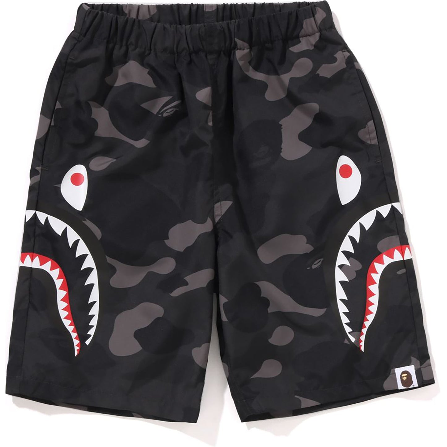 COLOR CAMO SIDE SHARK STRANDSHORTS KINDER