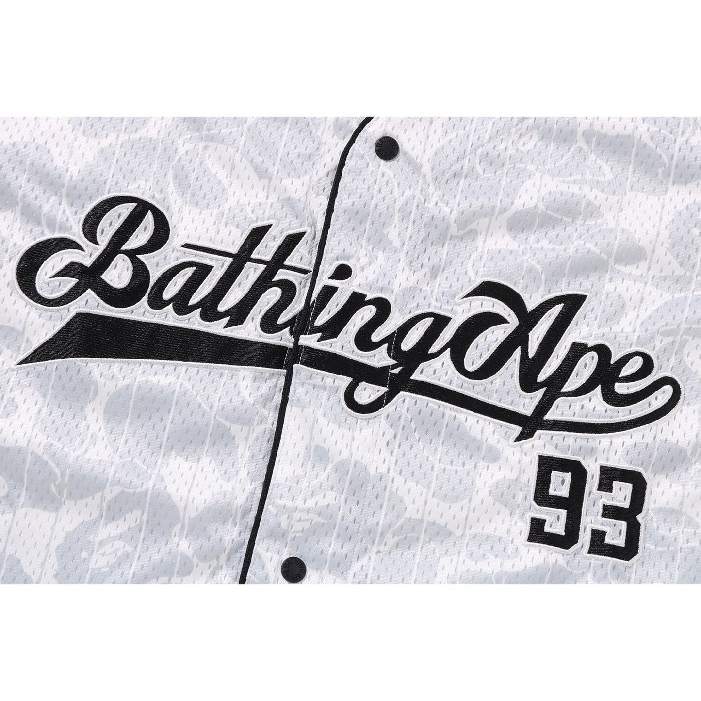 CHEMISE DE BASEBALL À RAYURES CAMO POUR HOMMES
