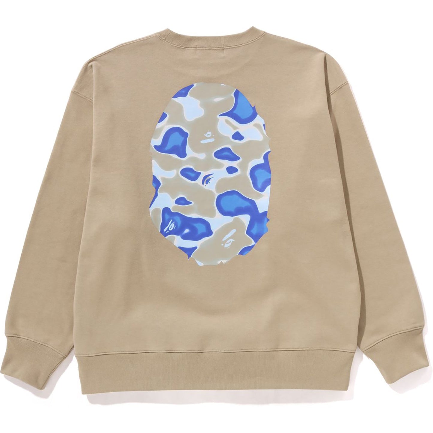LIQUID CAMO APE HEAD CREWNECK SWEAT RELAXED FIT MENS