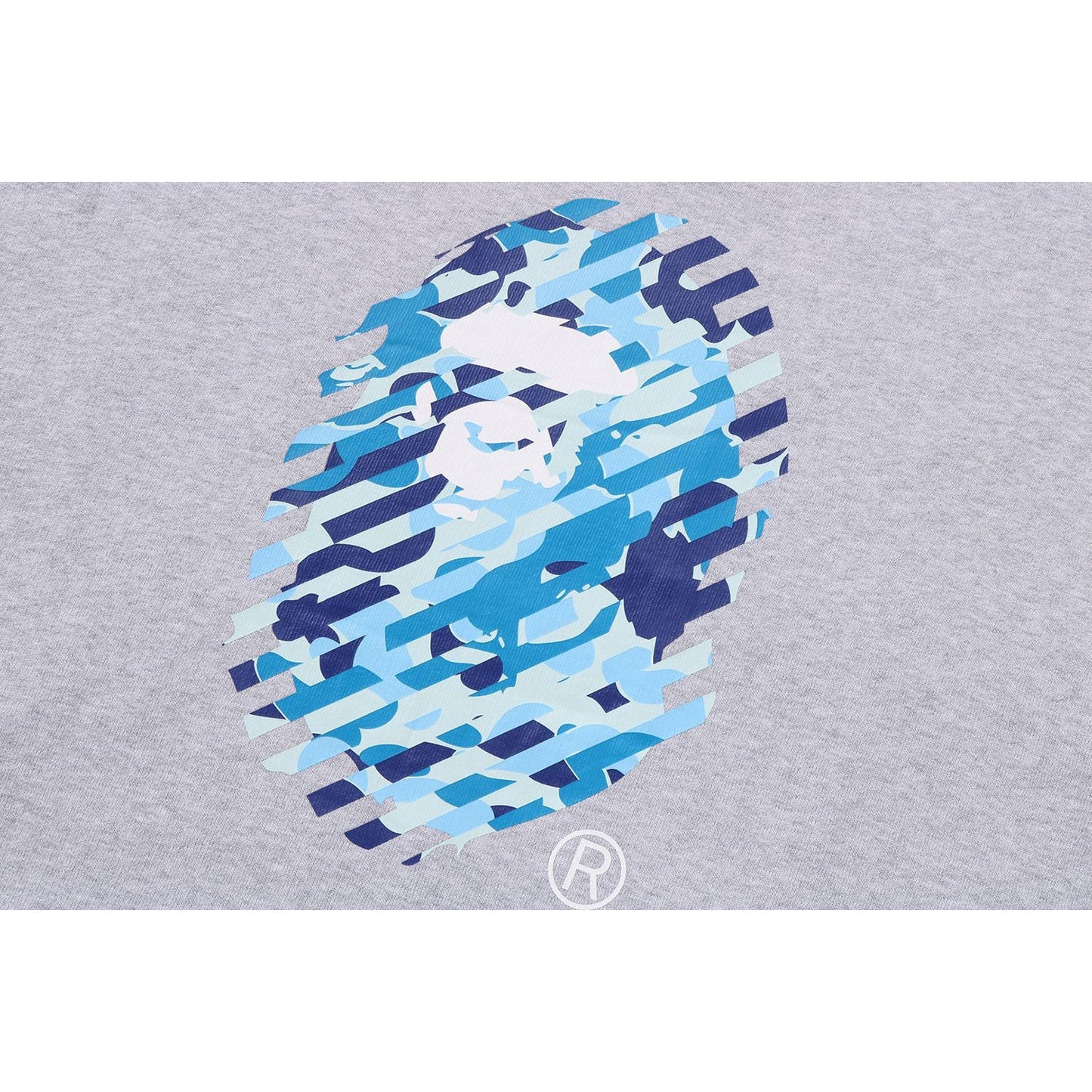 ABC CAMO APE HEAD RELAXED FIT CREWNECK SWEATSHIRT MENS