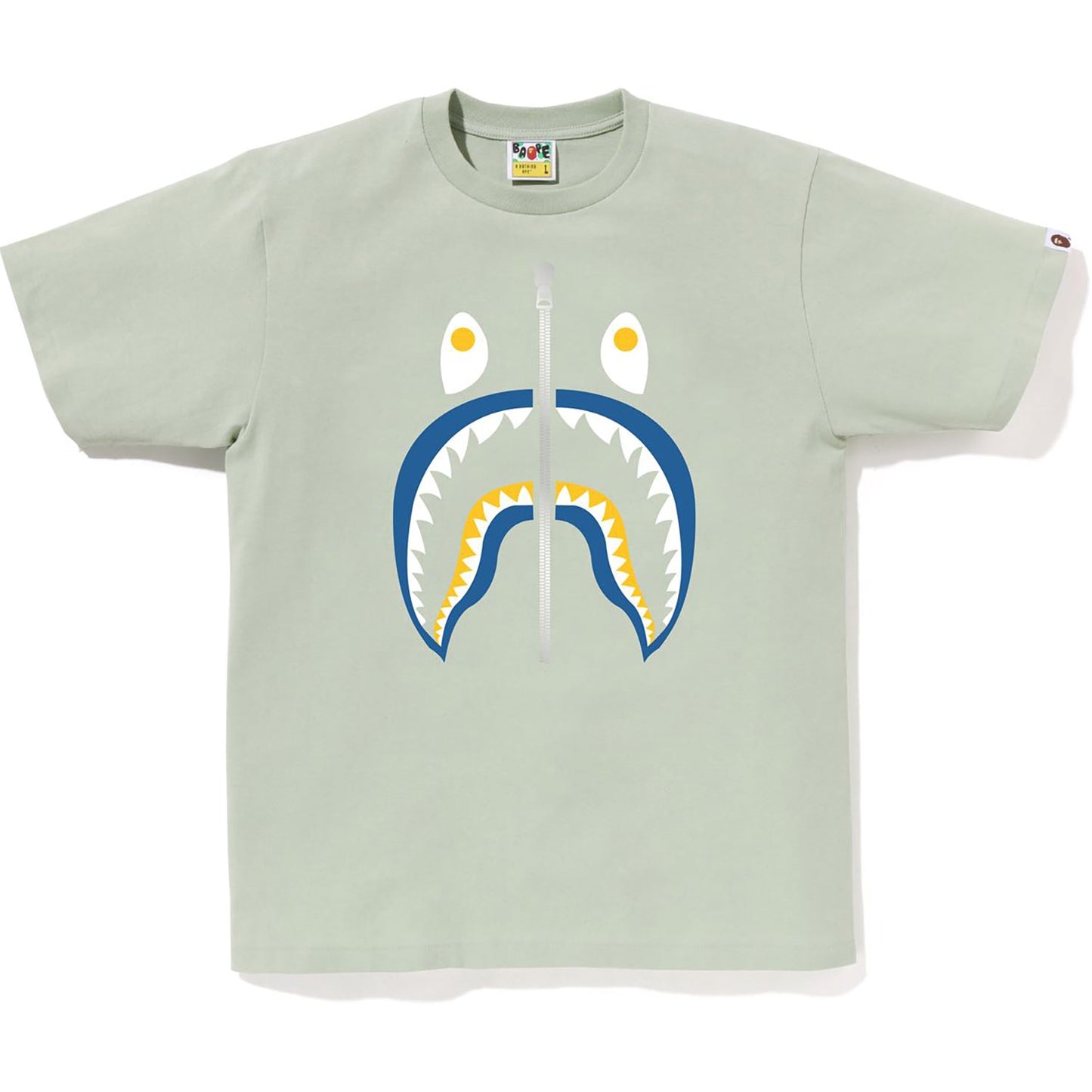 T-shirt tête de requin BAPE pour homme