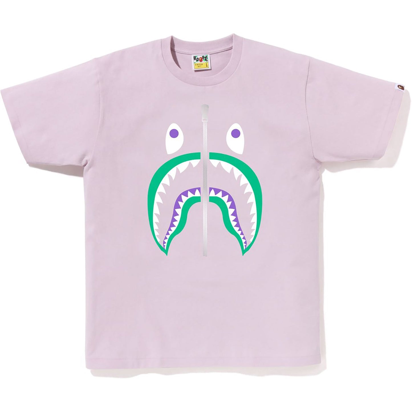 T-shirt tête de requin BAPE pour homme
