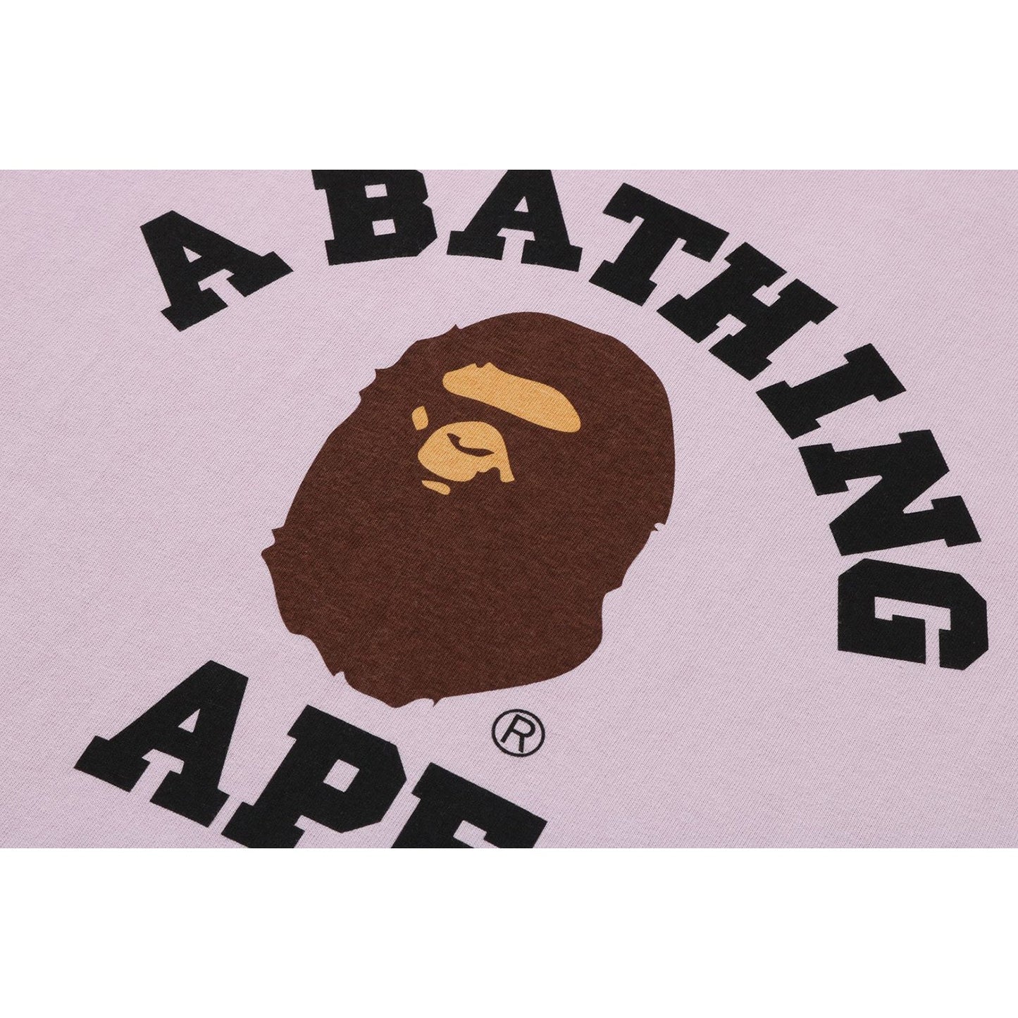 T-shirt BAPE pour homme Pigment College