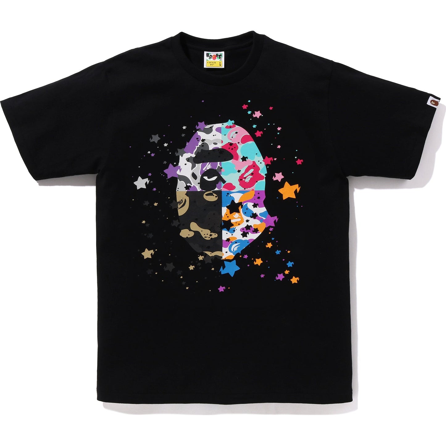 BAPE US APE HEAD STA TEE HERREN