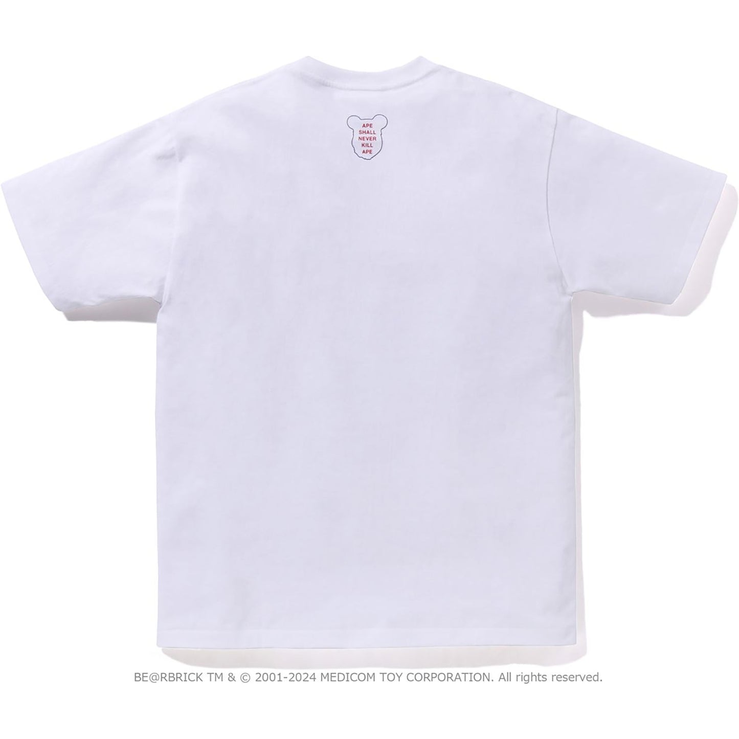 BAPE X MEDICOM TOY - ABC CAMO BE@R MILO AUF BAPE TEE HERREN