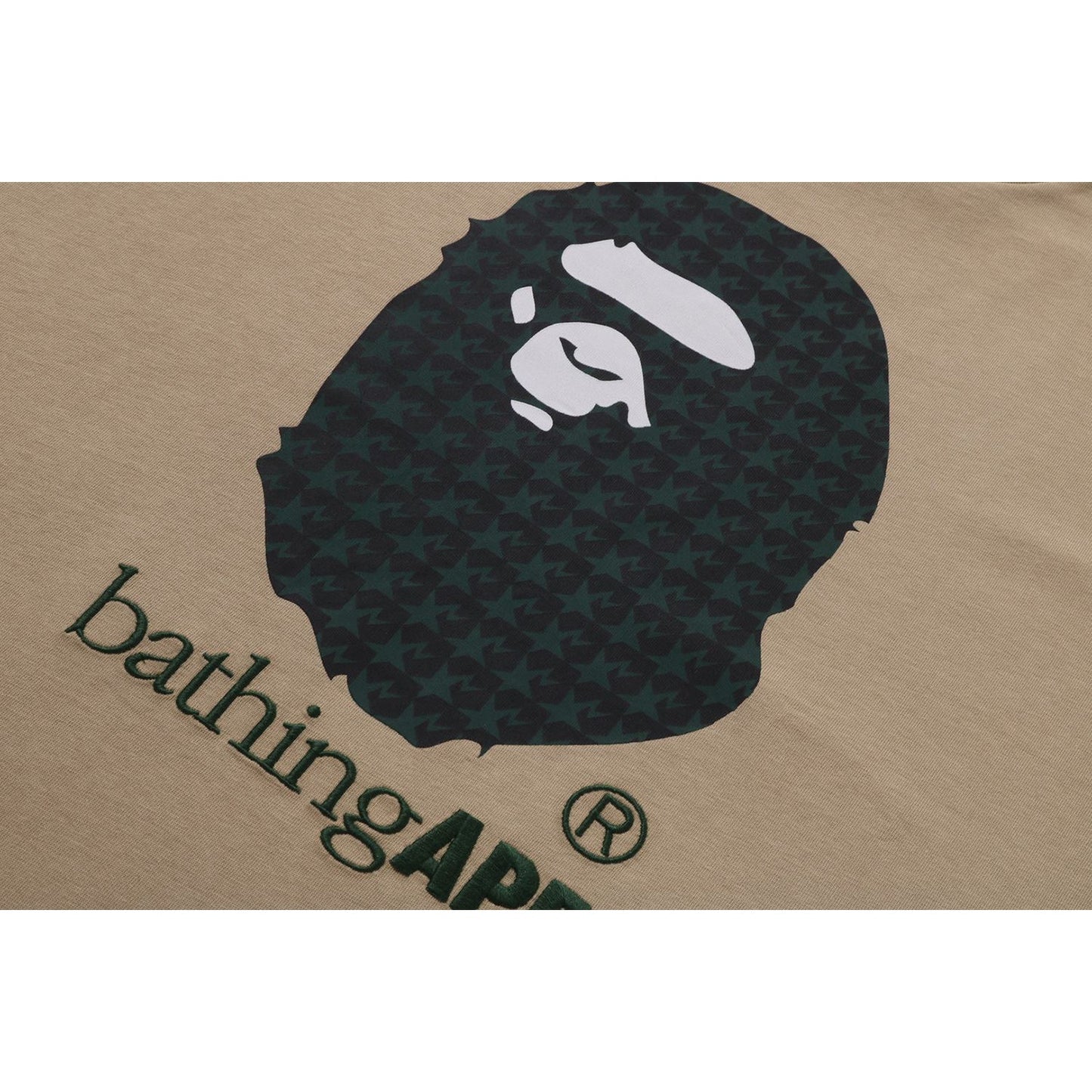 STA HOUNDSTOOTH BY BATHING APE RELAXED FIT TEE HERREN