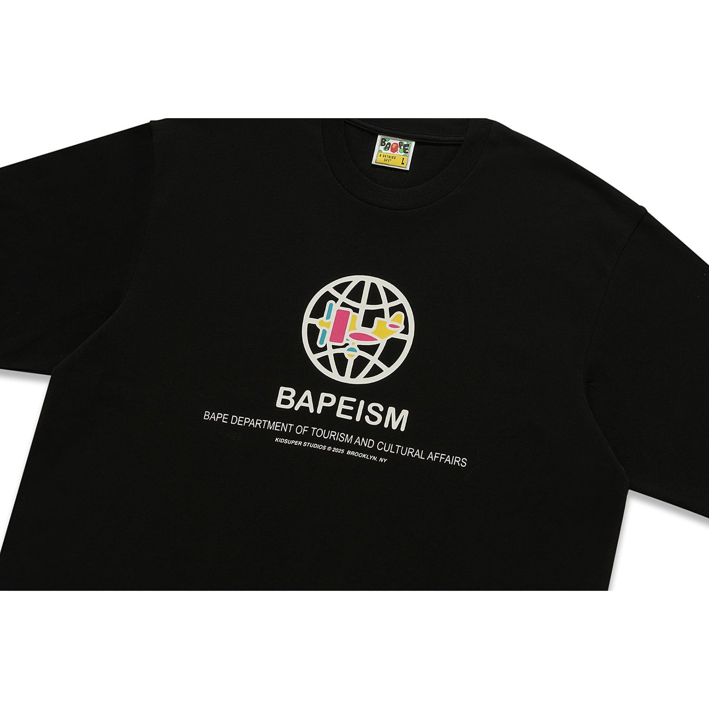 T-shirt BAPE X KIDSUPER BAPEISM LOGO HOMME
