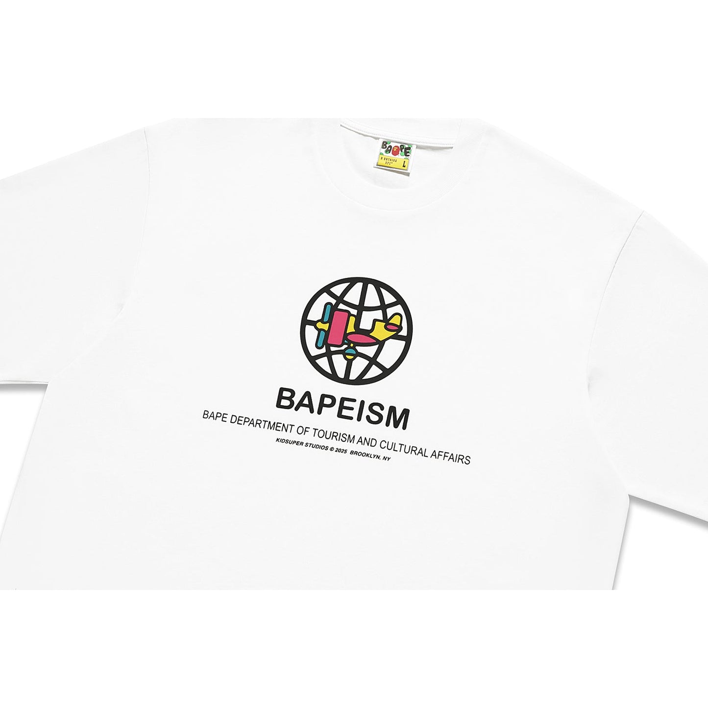 T-shirt BAPE X KIDSUPER BAPEISM LOGO HOMME