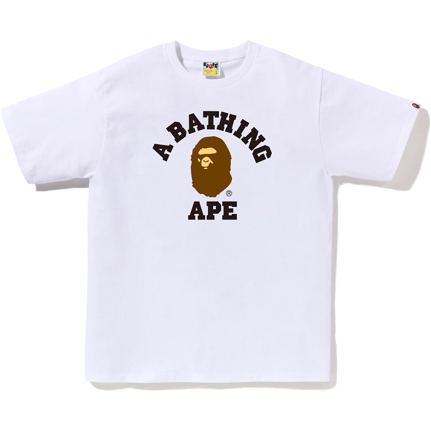 BAPE HERREN COLLEGE T-SHIRT