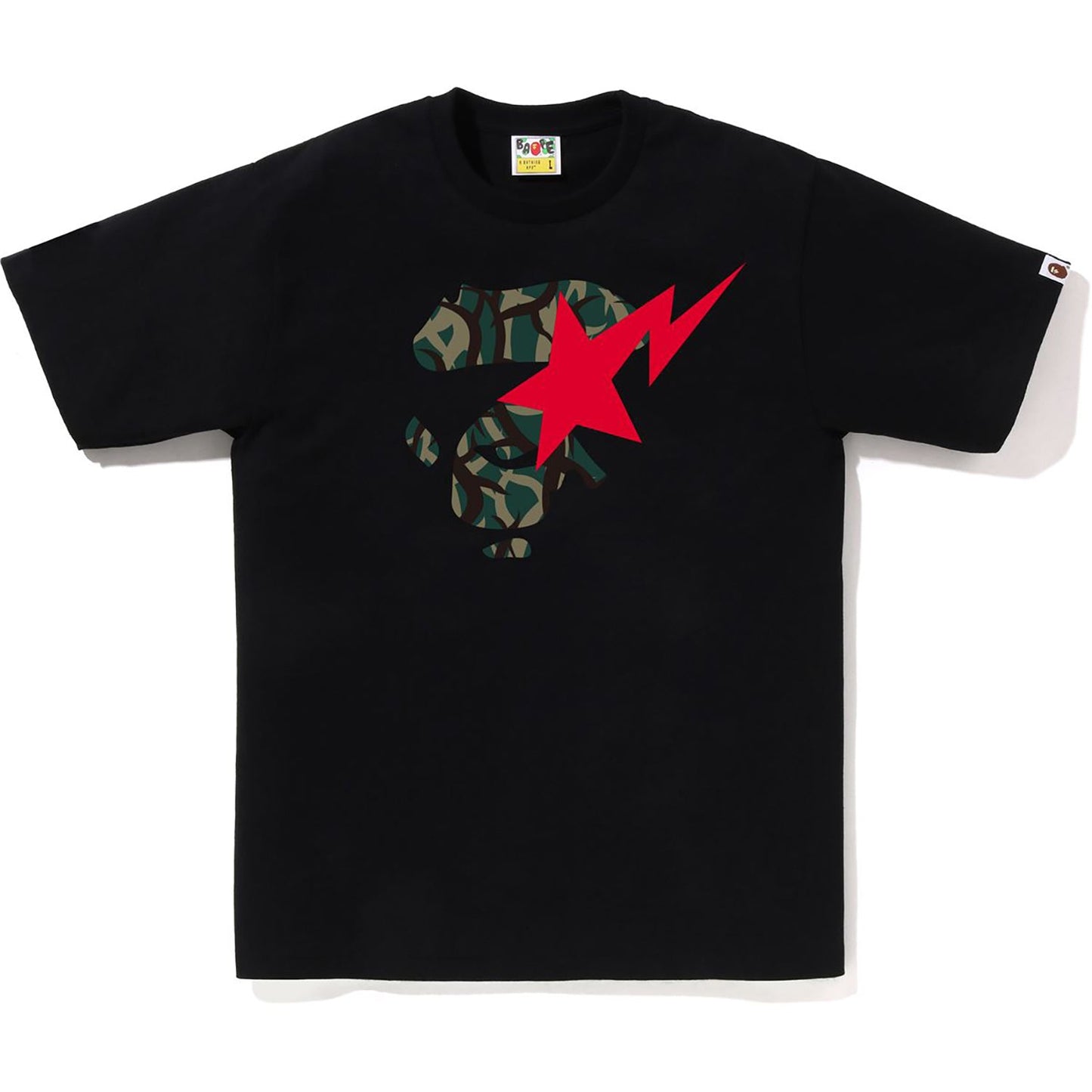 TRIAL CAMO APE FACE STA TEE HERREN