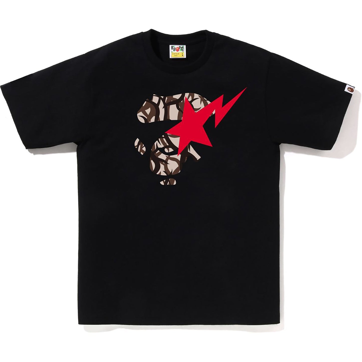 TRIAL CAMO APE FACE STA TEE HERREN