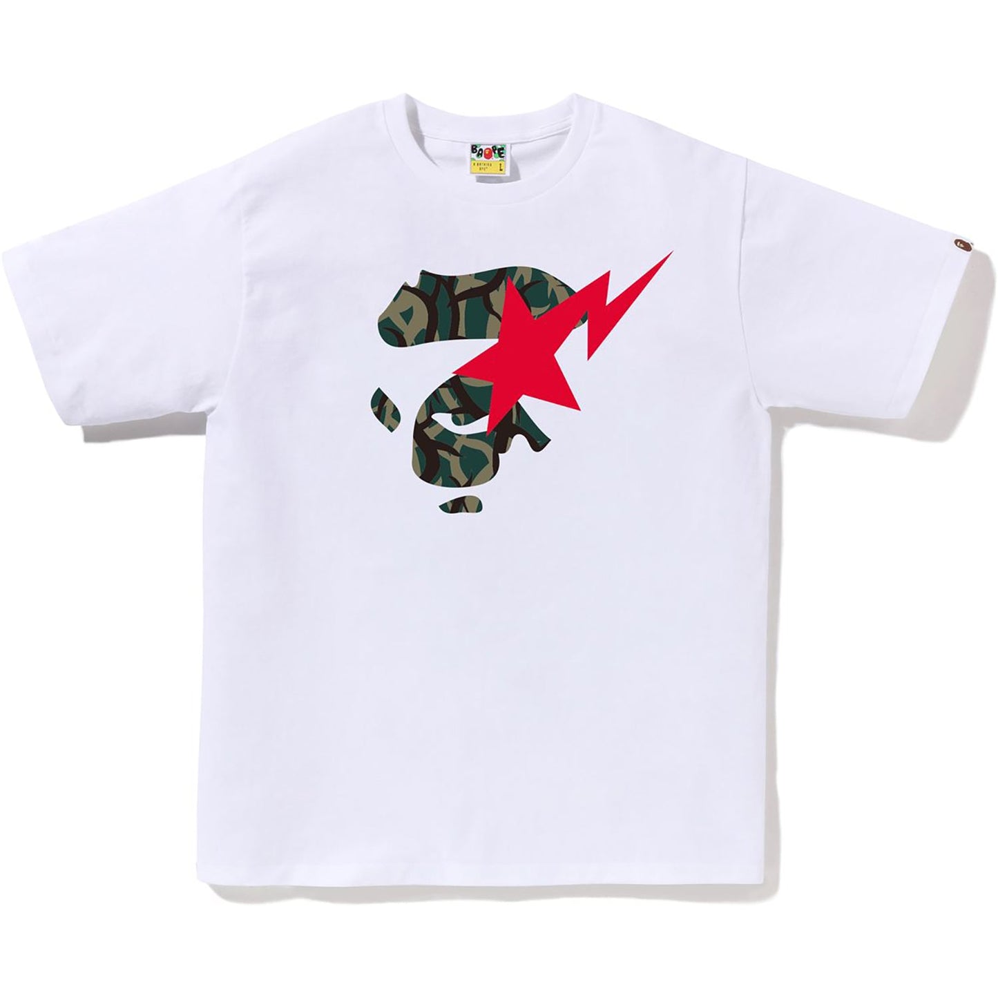 TRIAL CAMO APE FACE STA TEE HERREN