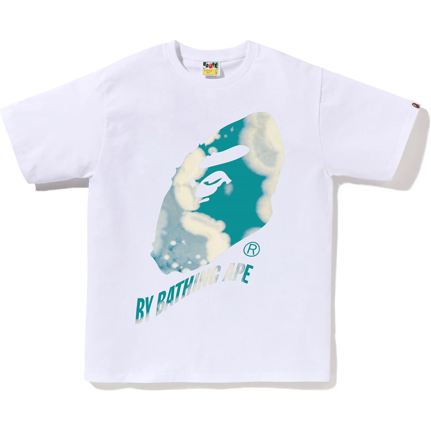 T-shirt BAPE pour homme avec motif tie-dye twisté par Bathing Ape