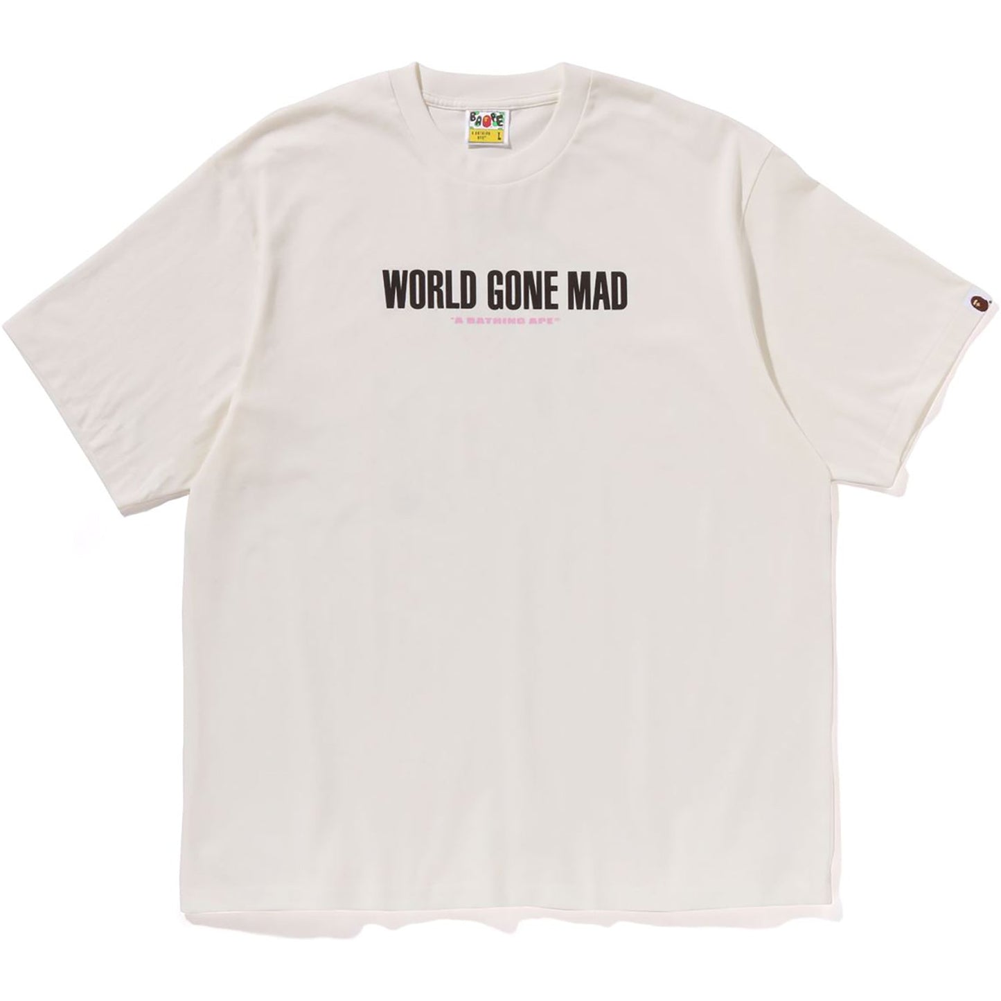 T-SHIRT COUPE DÉCONTRACTÉE AVEC SLOGAN POUR HOMMES