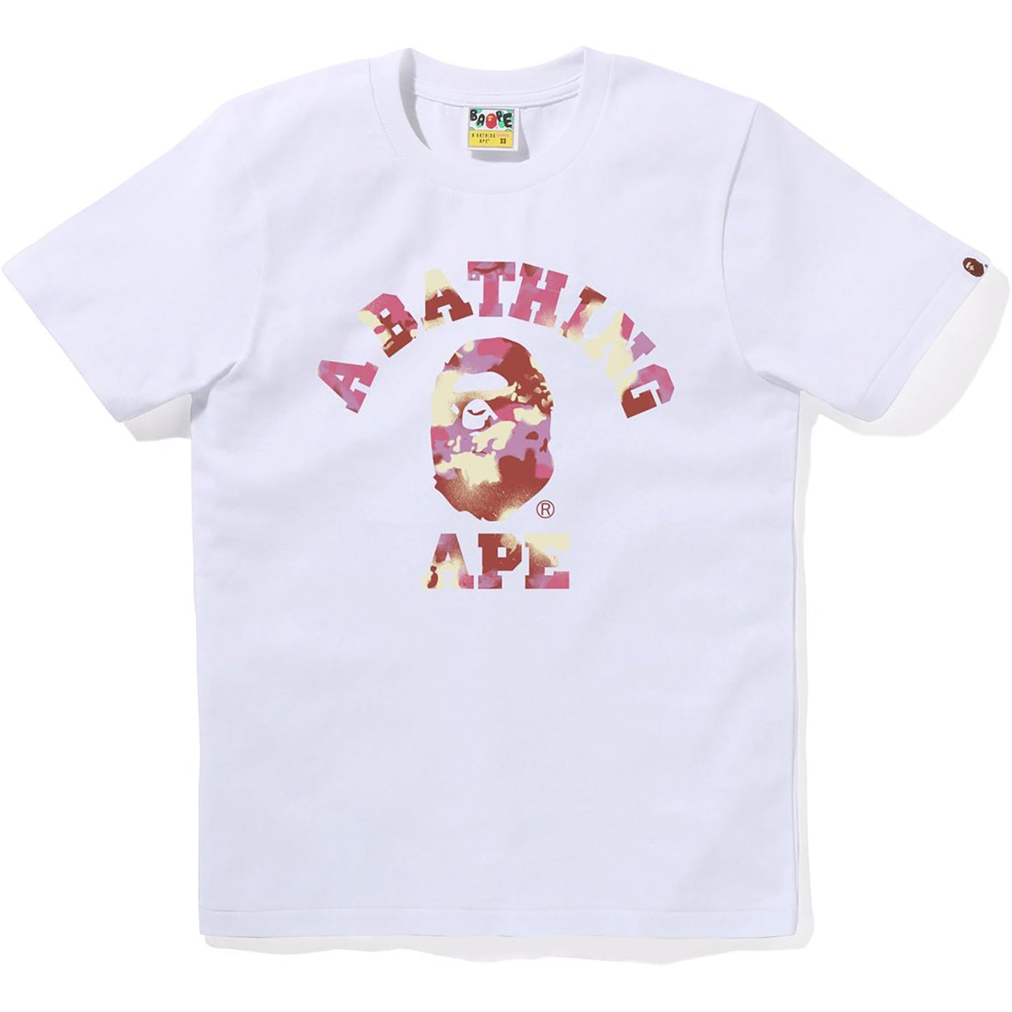 MAP CAMO COLLEGE TEE DAMEN