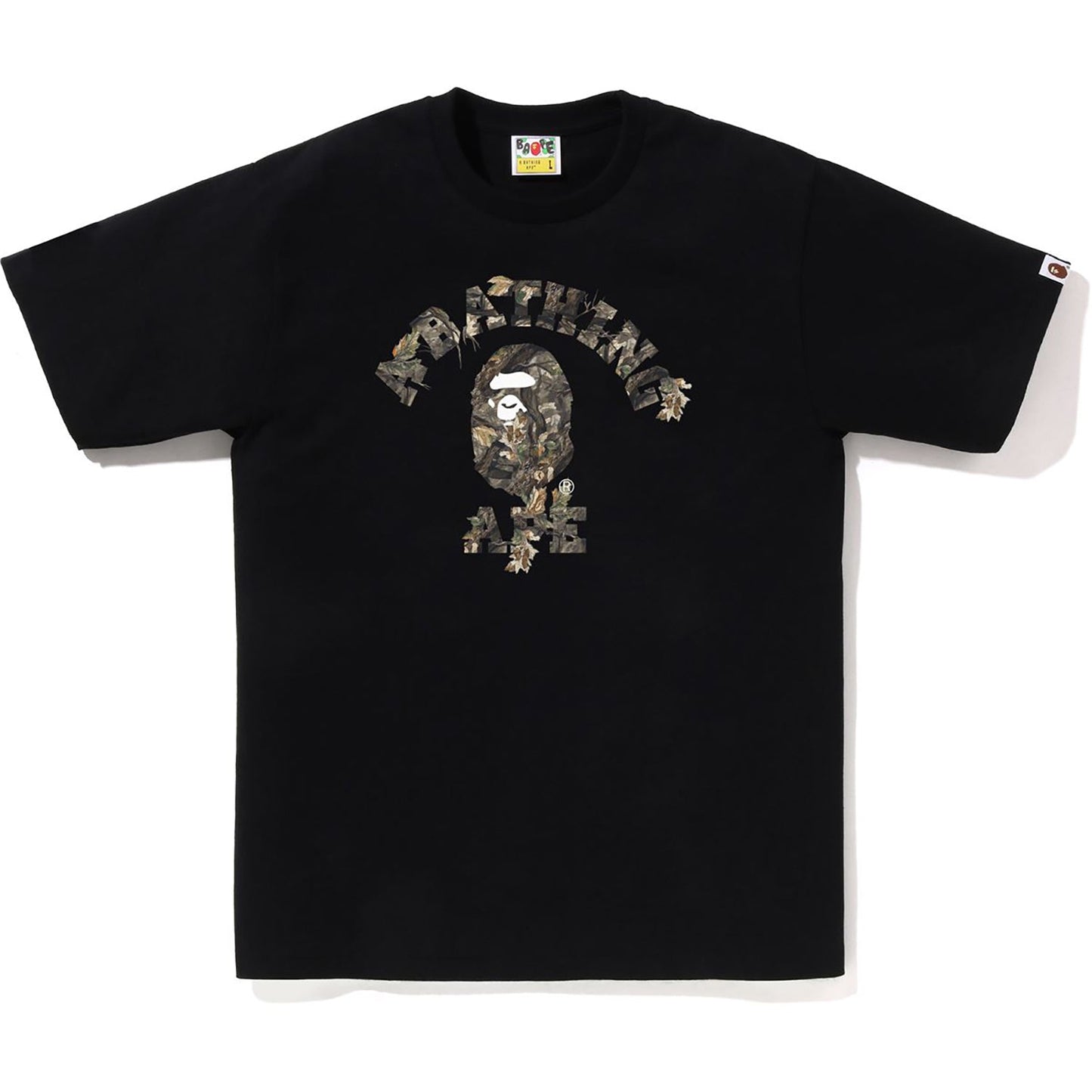 T-SHIRT BAPE HOMME TREE EDGE CAMO COLLEGE