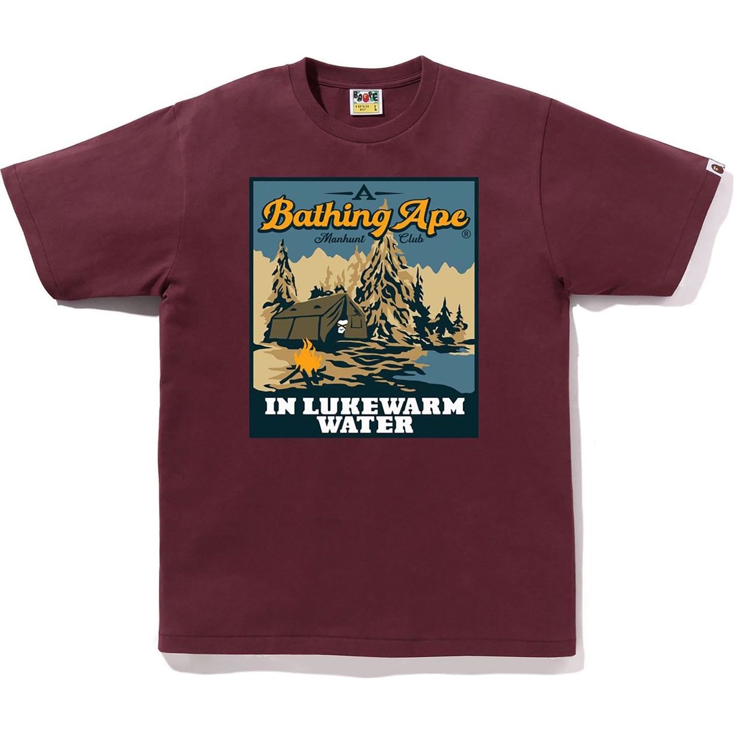 T-shirt BAPE pour homme, A Bathing Ape Base Camp