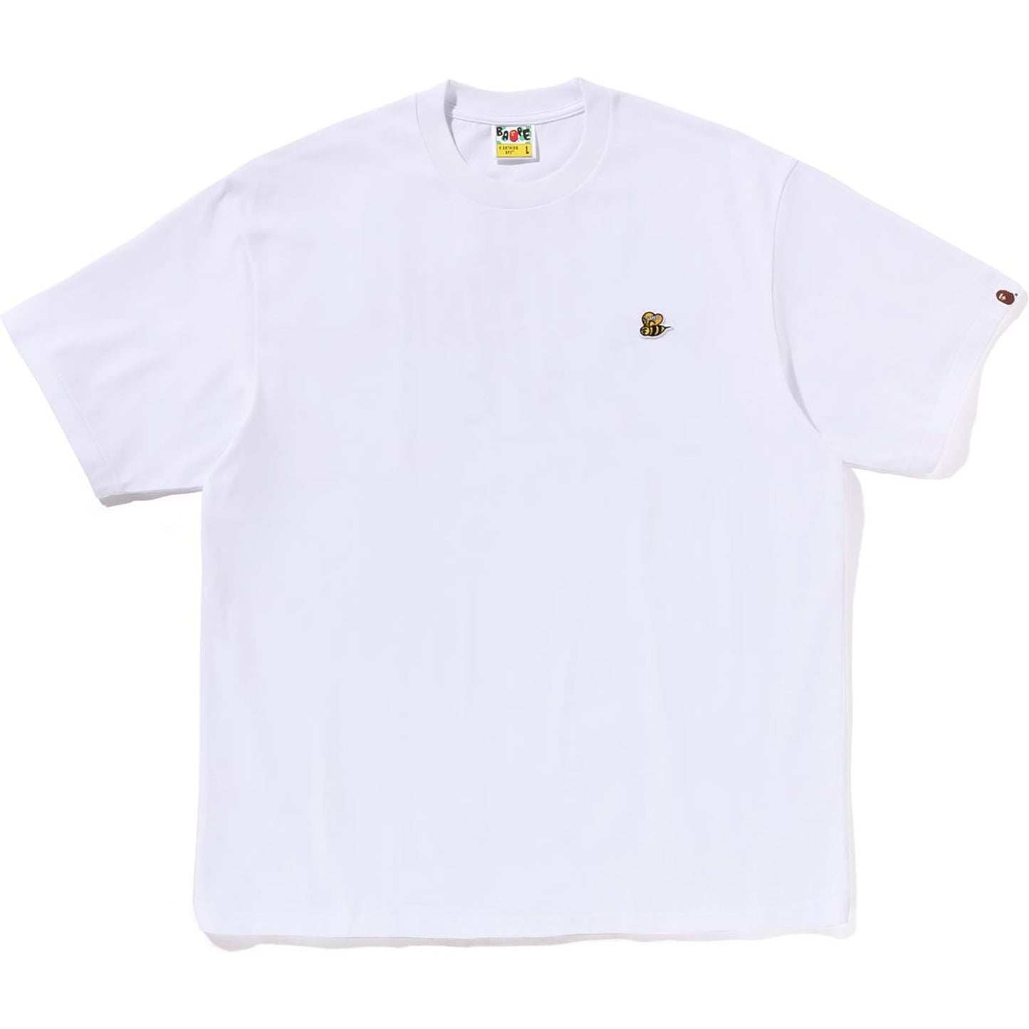 BAPE BEE ONE POINT RELAXED FIT TEE MENS