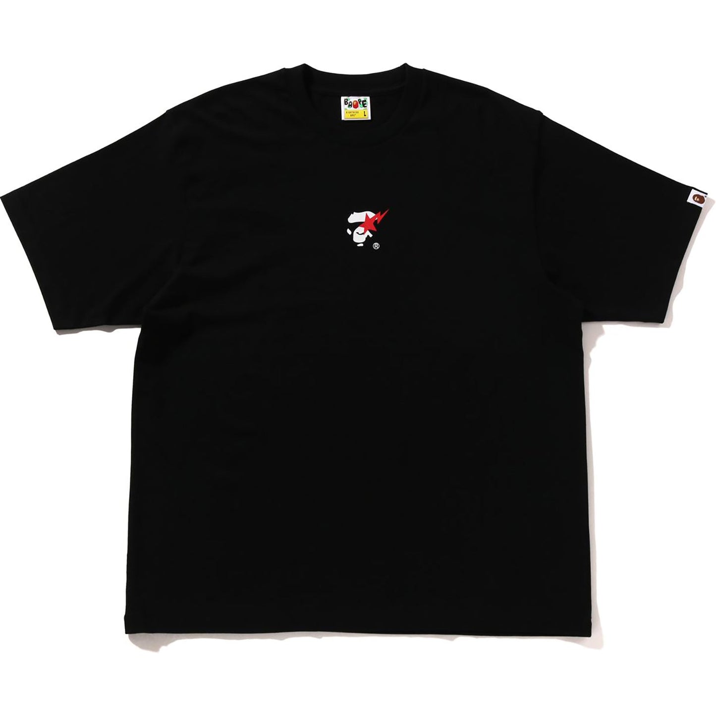 T-shirt décontracté BAPE STA APE FACE pour homme