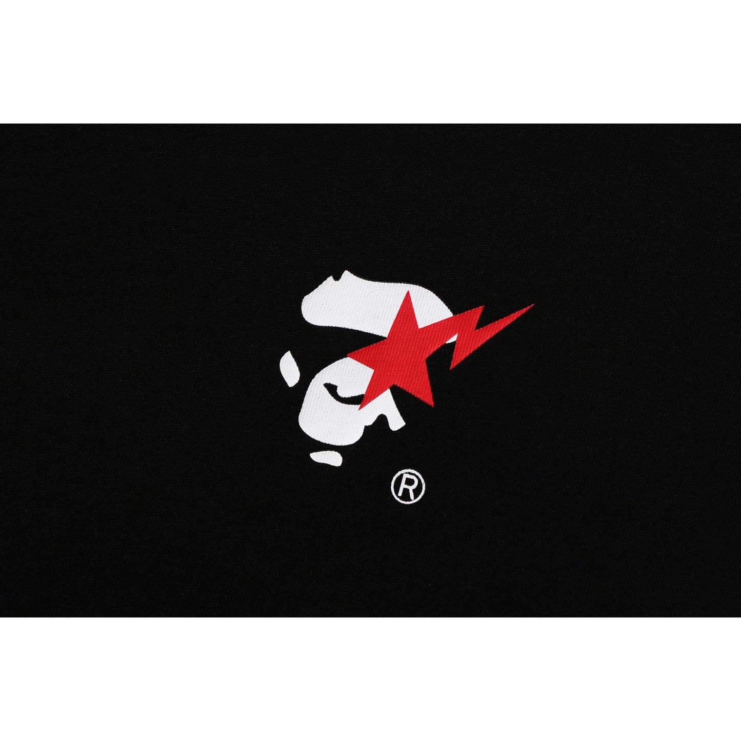 T-shirt décontracté BAPE STA APE FACE pour homme