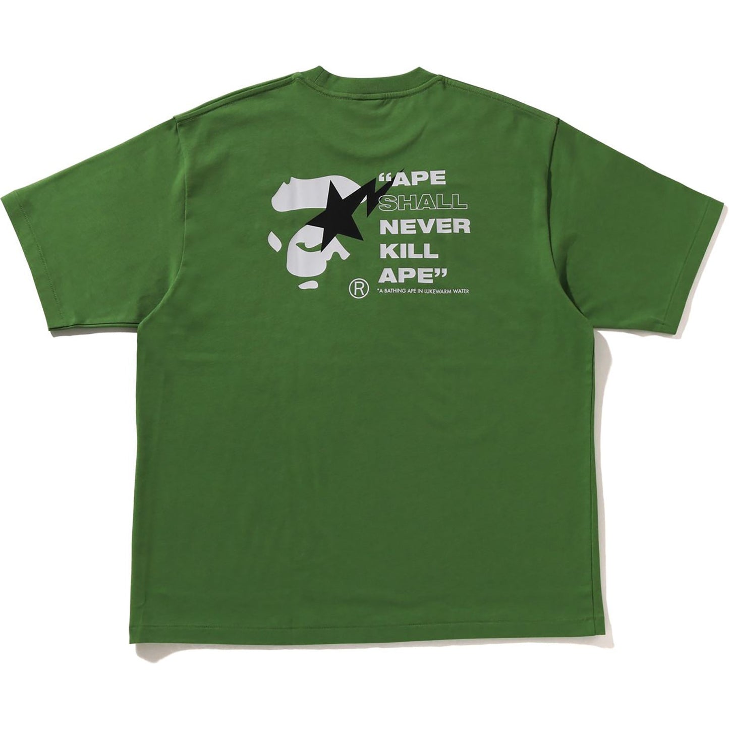 T-shirt décontracté BAPE STA APE FACE pour homme