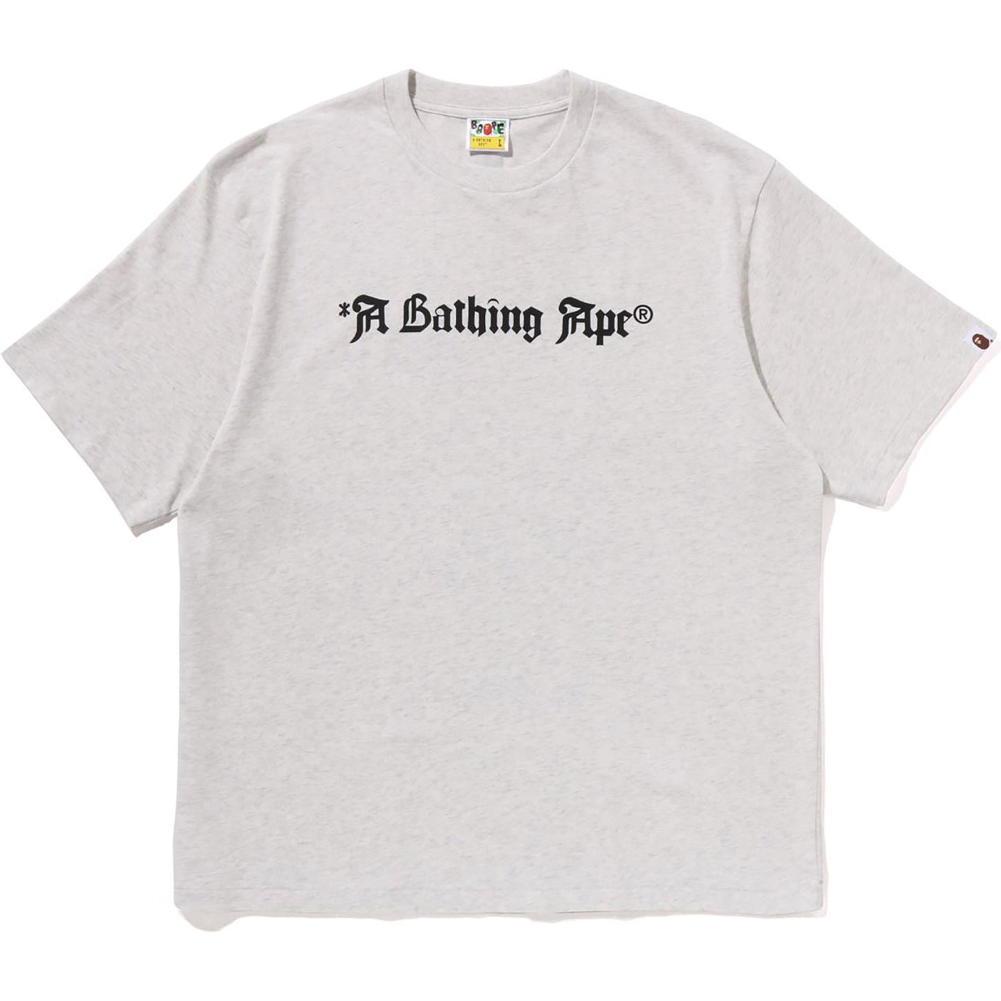 A BATHING APE LOGO RELAXED FIT T-SHIRT HERREN